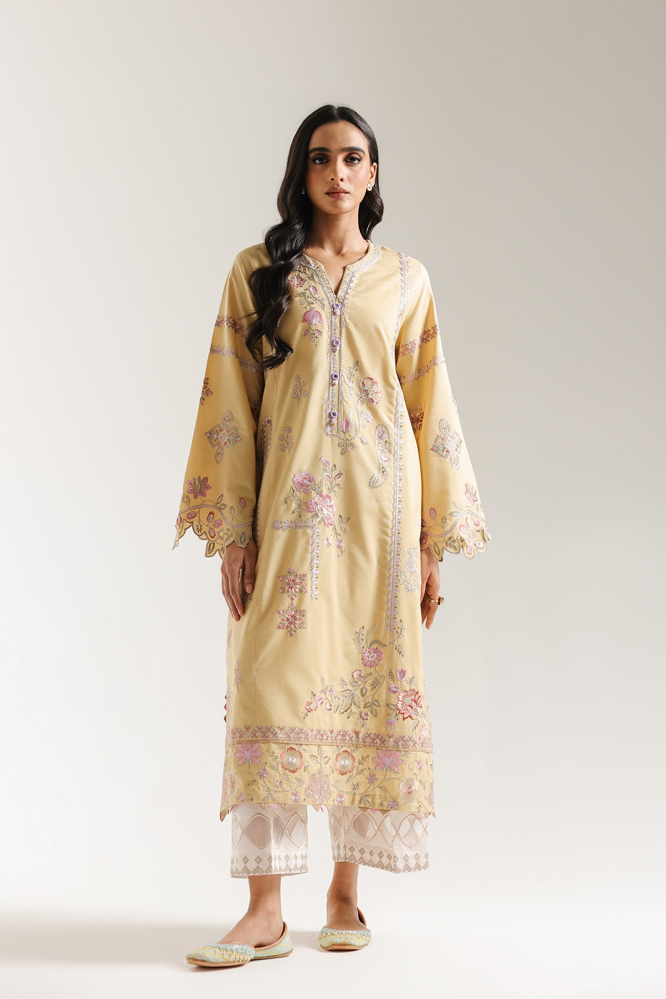 EMBROIDERED SUIT (E3613/103/107) - Image 2