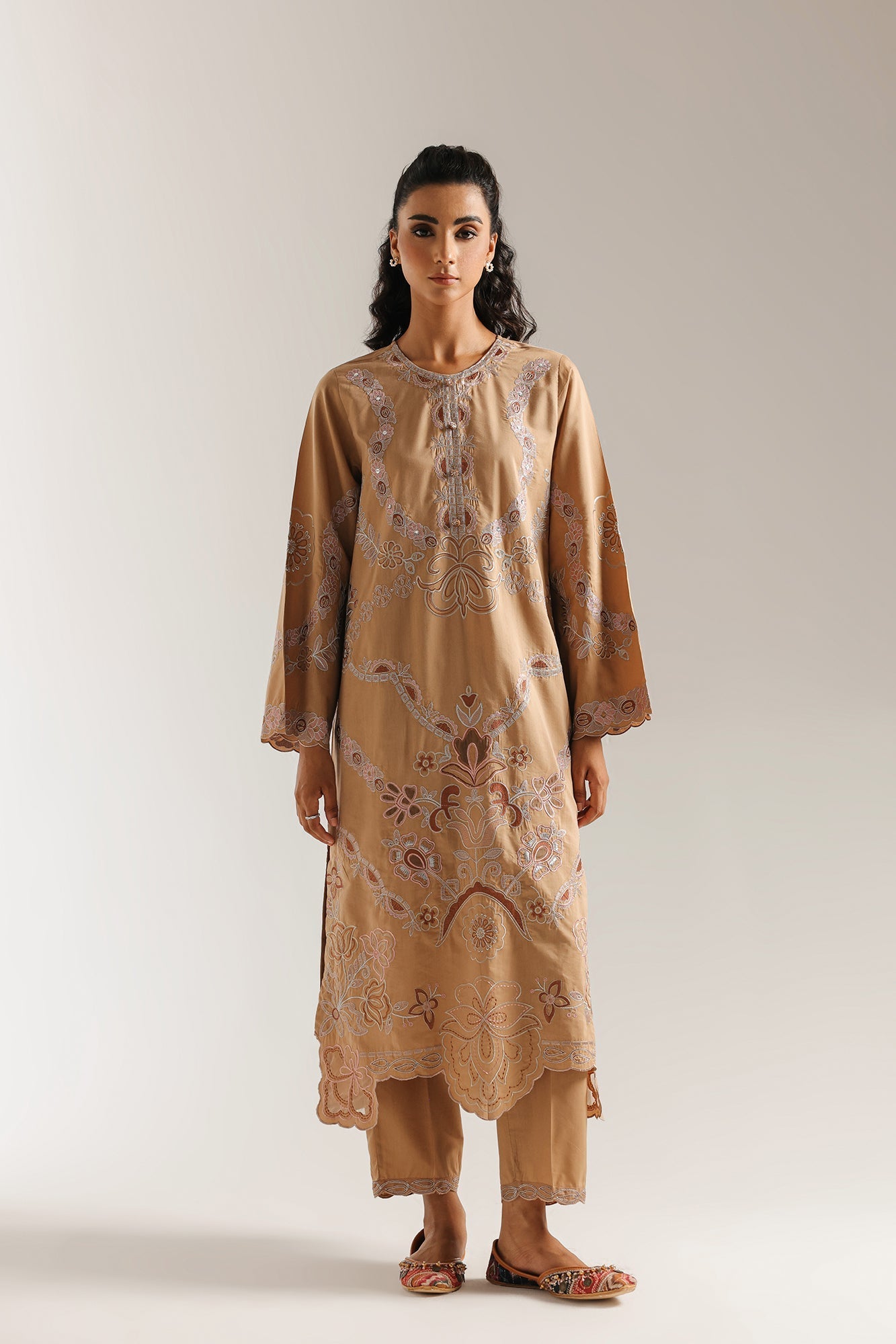 EMBROIDERED SUIT (E3621/103/007) - Image 2