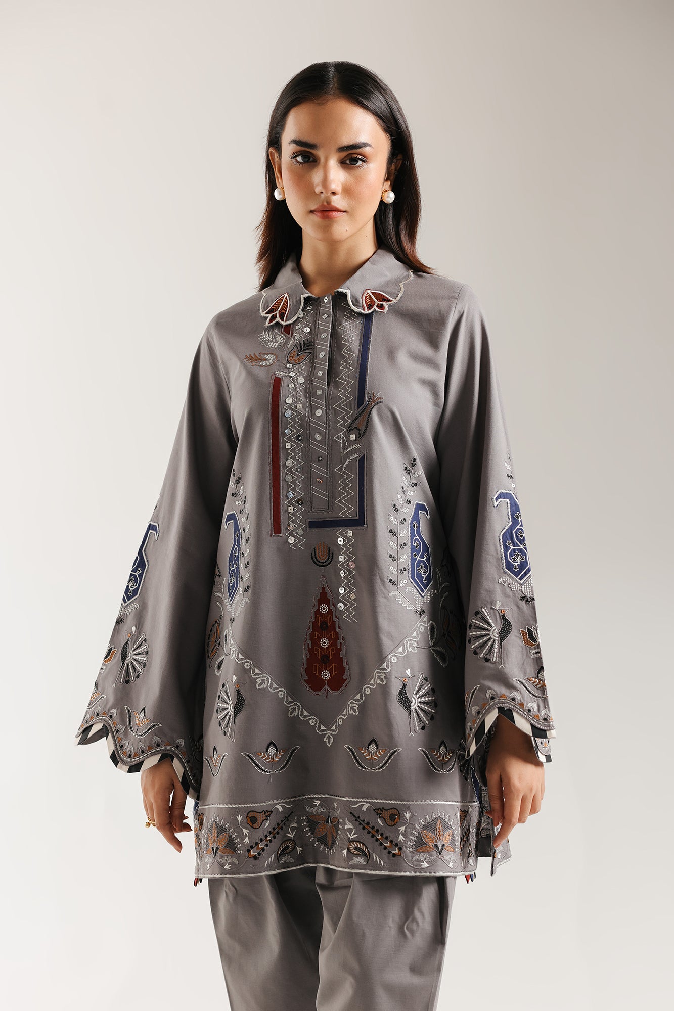 EMBROIDERED SUIT (E3634/103/905) - Image 5