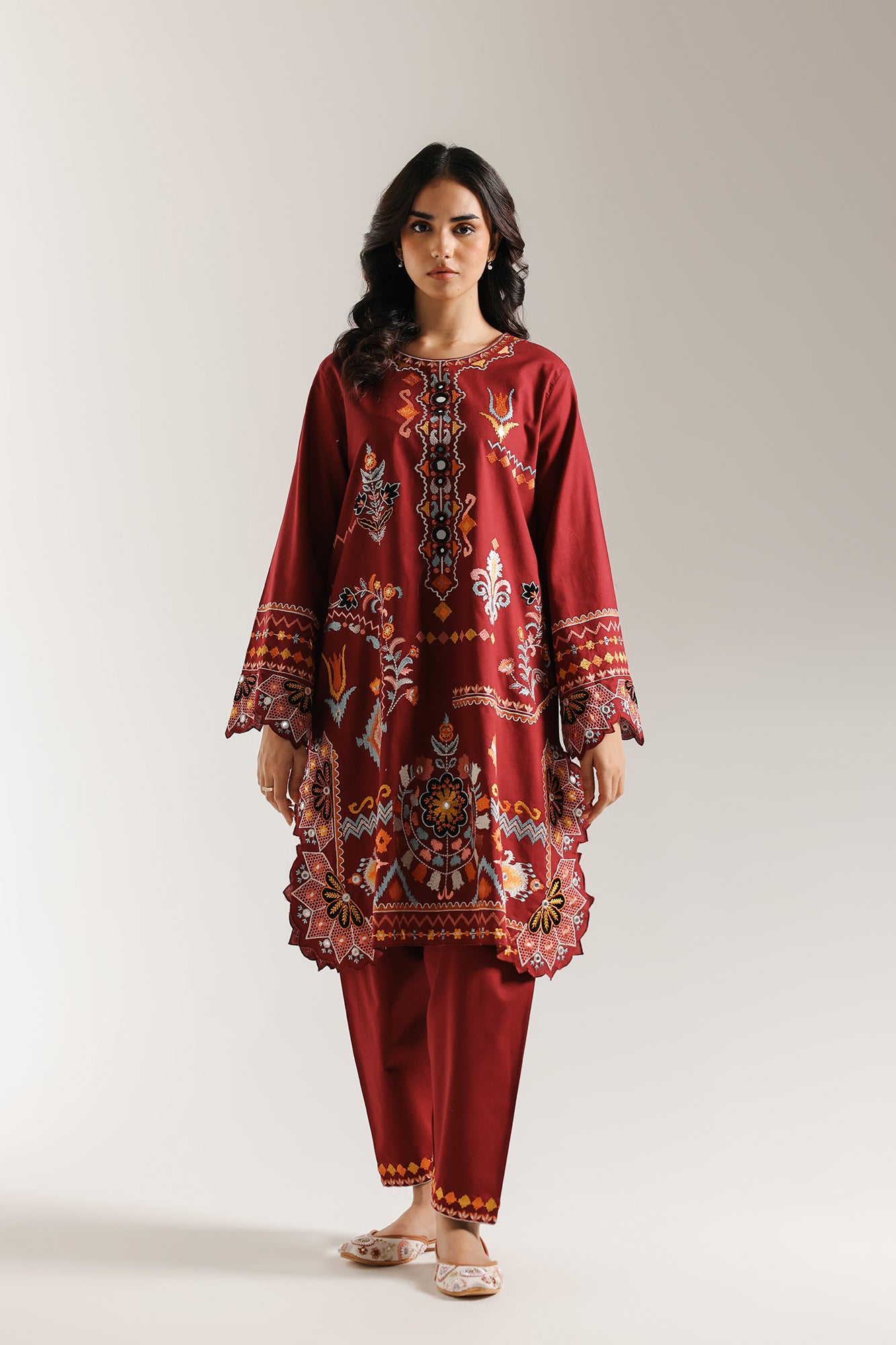 EMBROIDERED SUIT (E3651/103/403) - Image 2