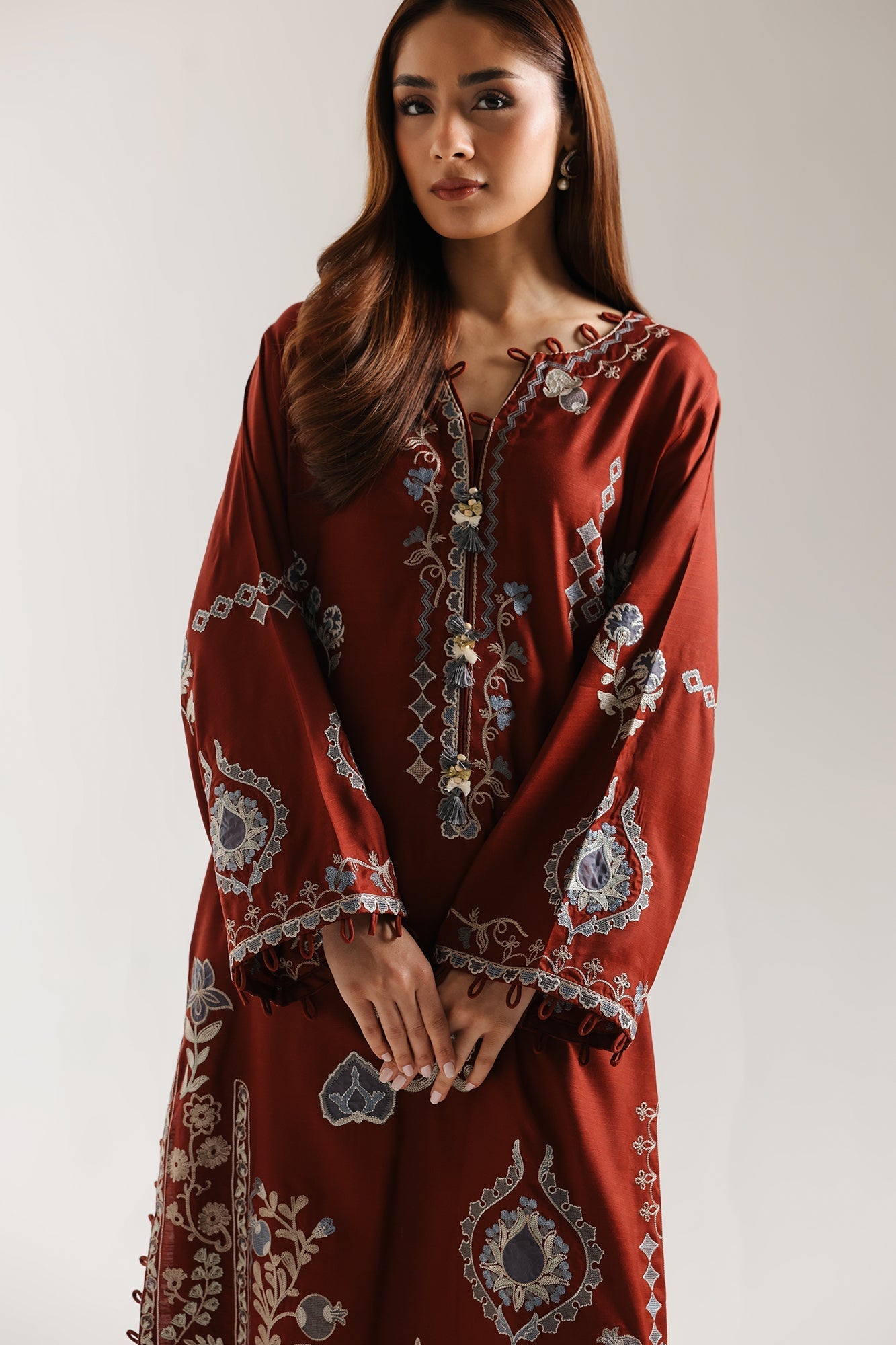 EMBROIDERED SUIT (E3662/103/310) - Image 4