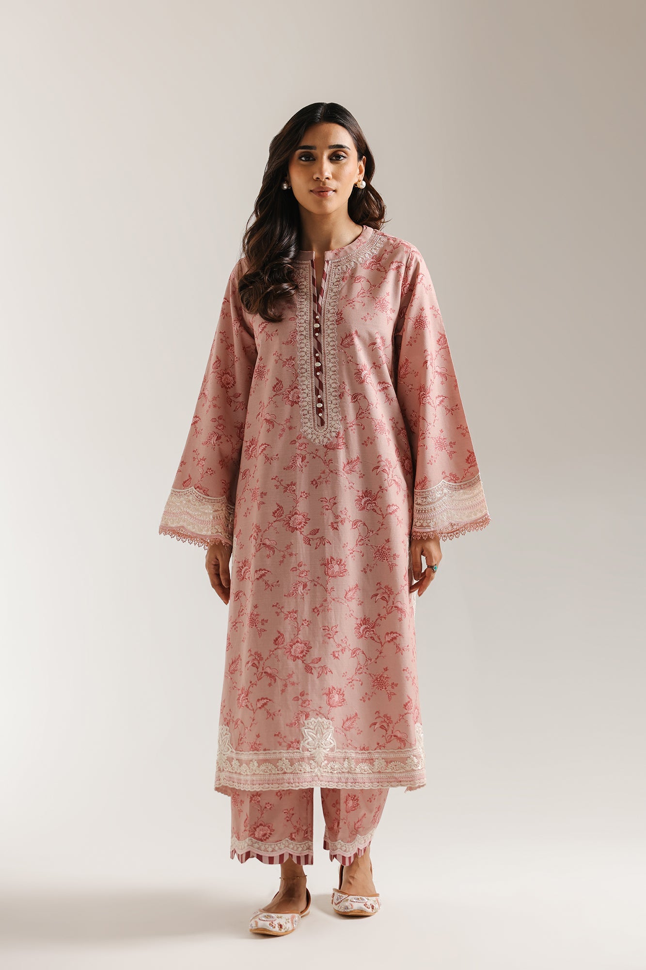 EMBROIDERED SUIT (E3665/103/328) - Image 2