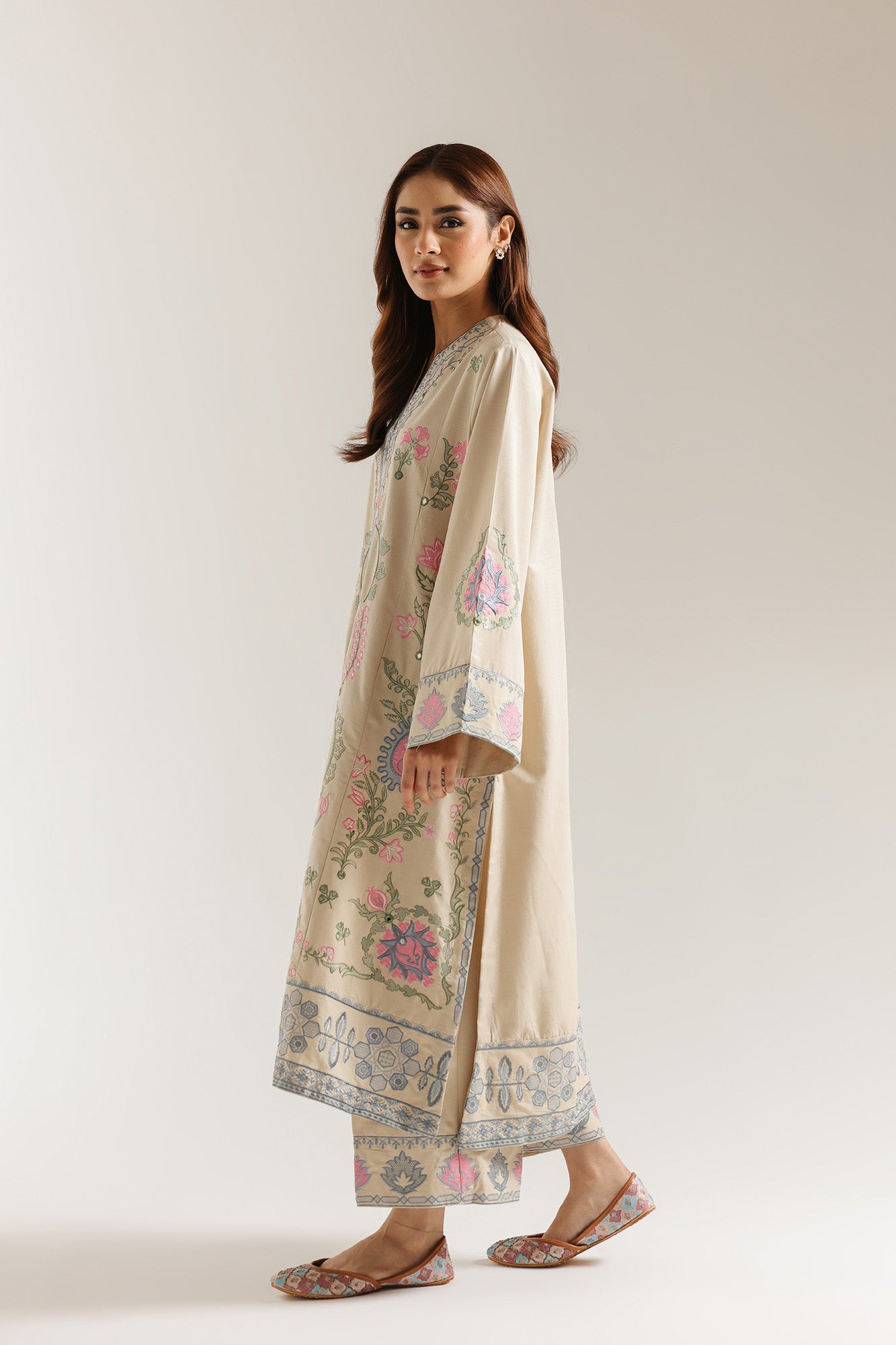 EMBROIDERED SUIT (E3681/103/115) - Image 2