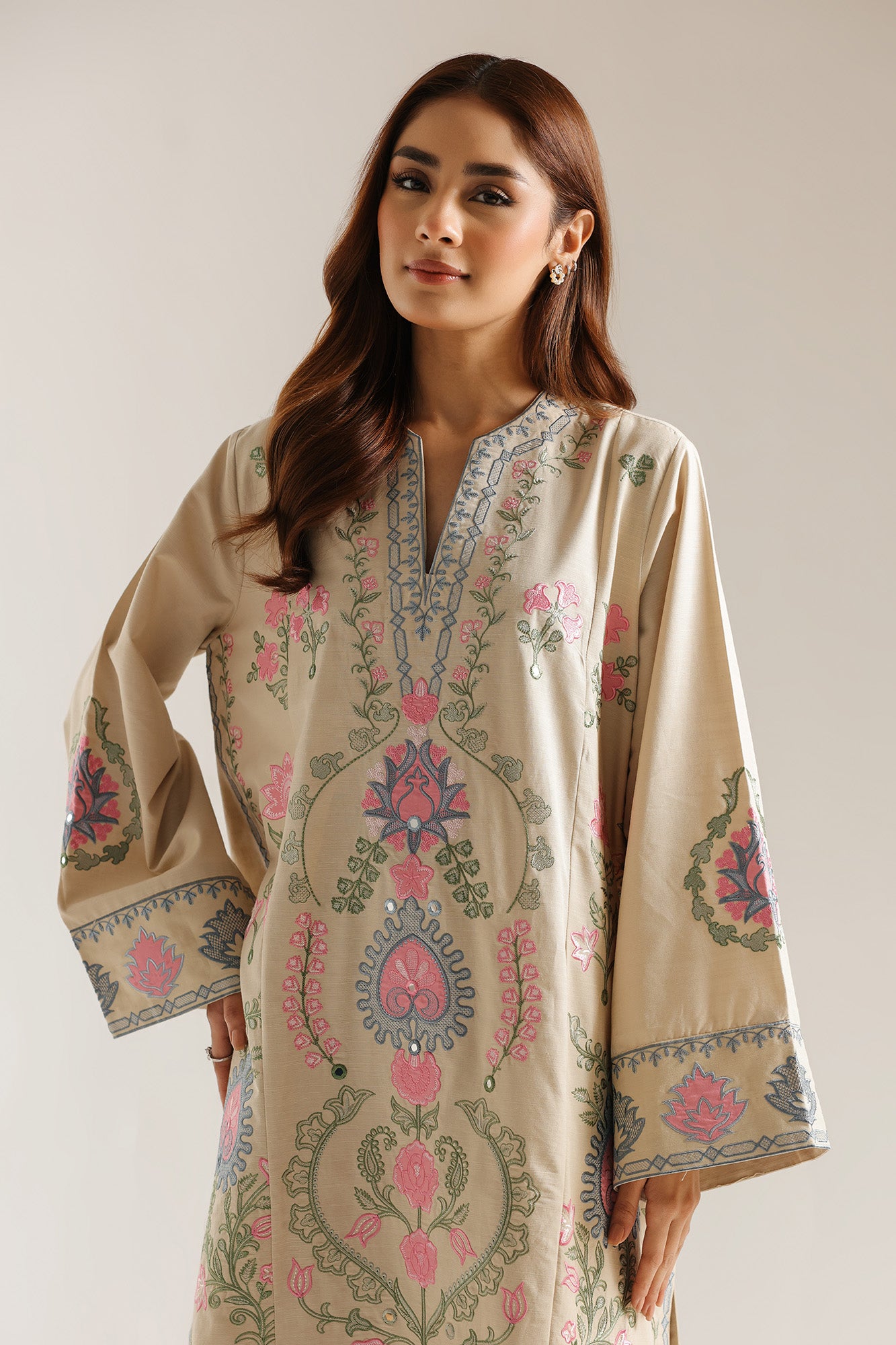 EMBROIDERED SUIT (E3681/103/115) - Image 4
