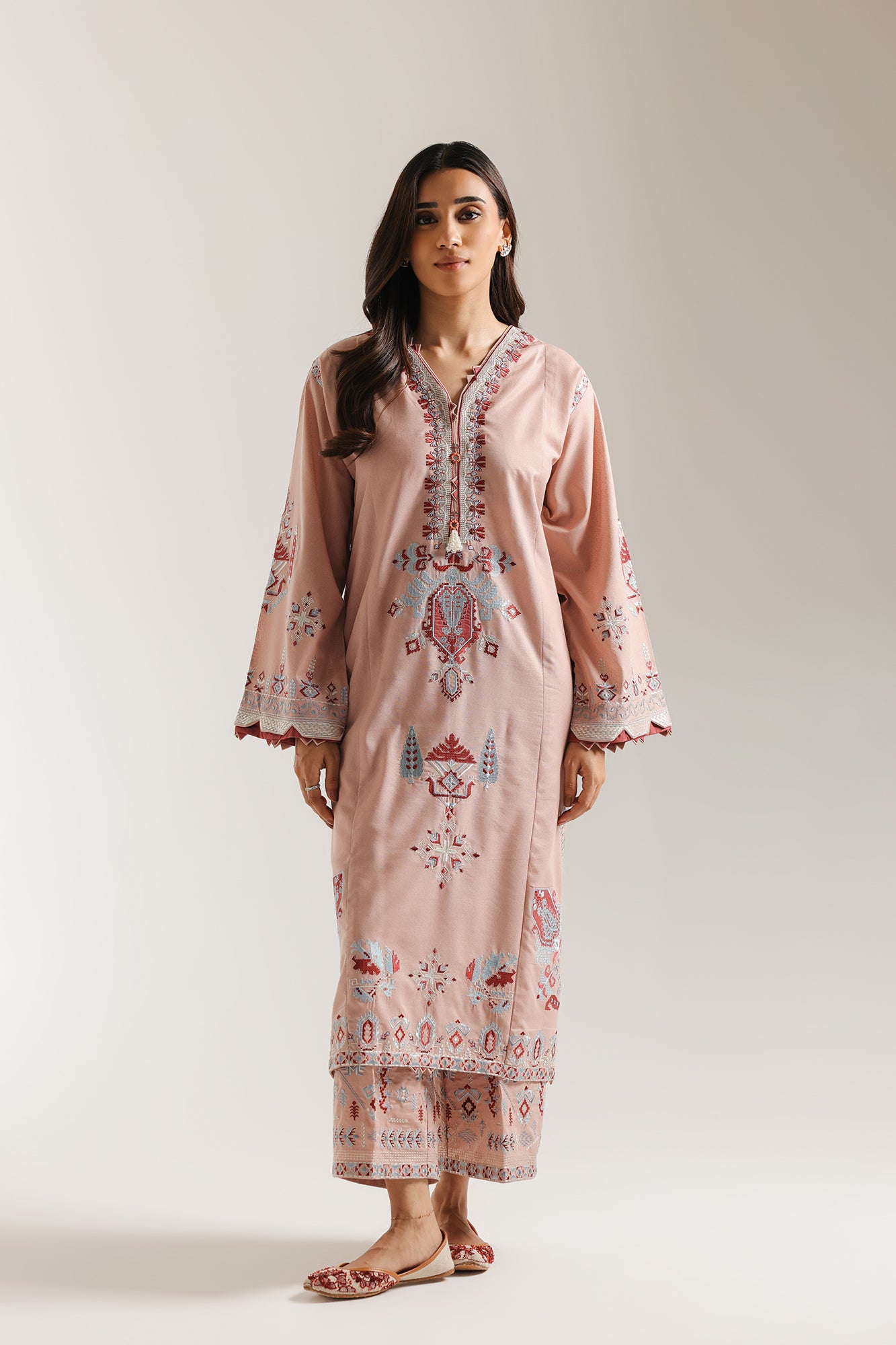 EMBROIDERED SUIT (E3688/103/427) - Image 2