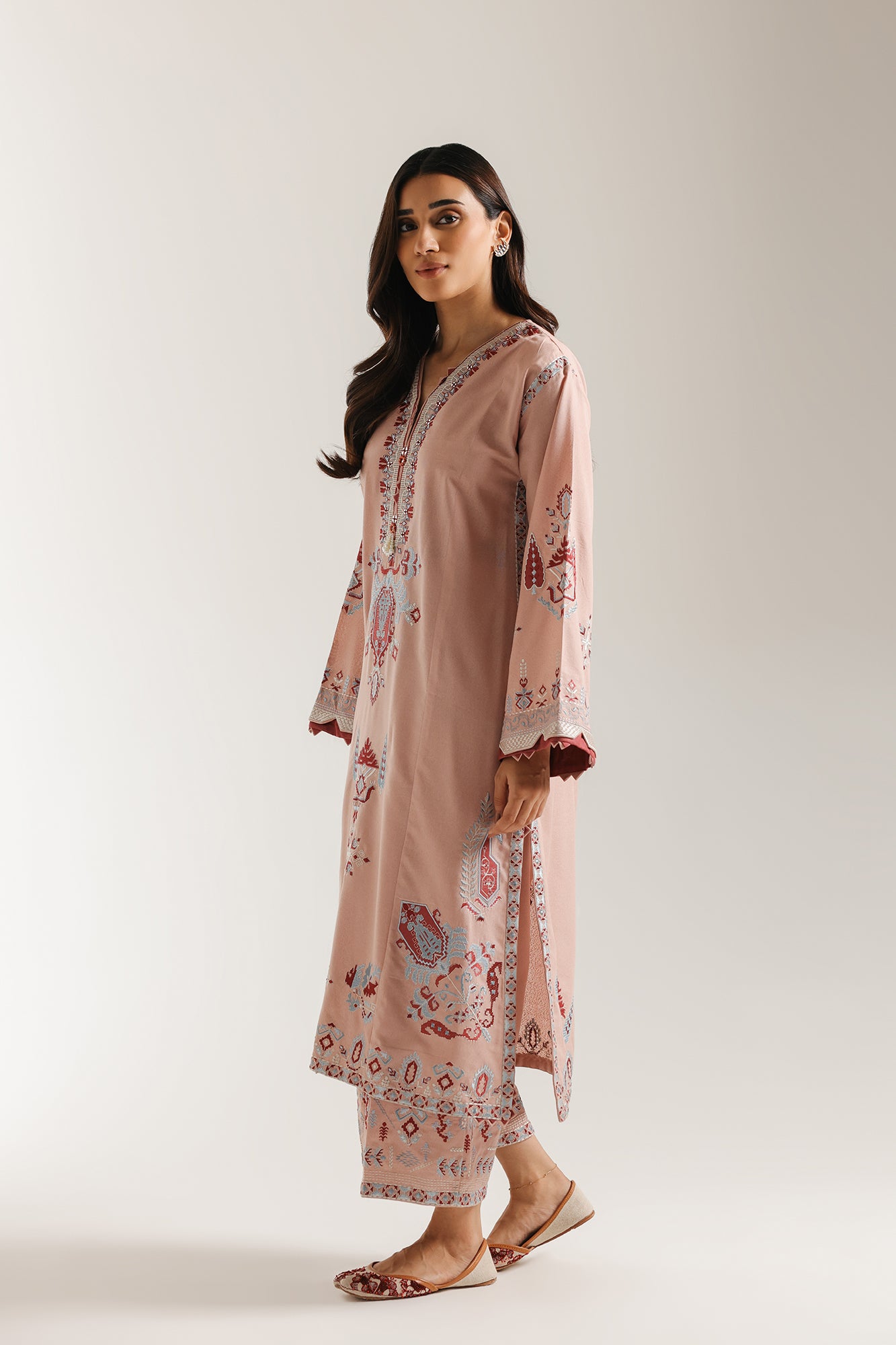 EMBROIDERED SUIT (E3688/103/427) - Image 3