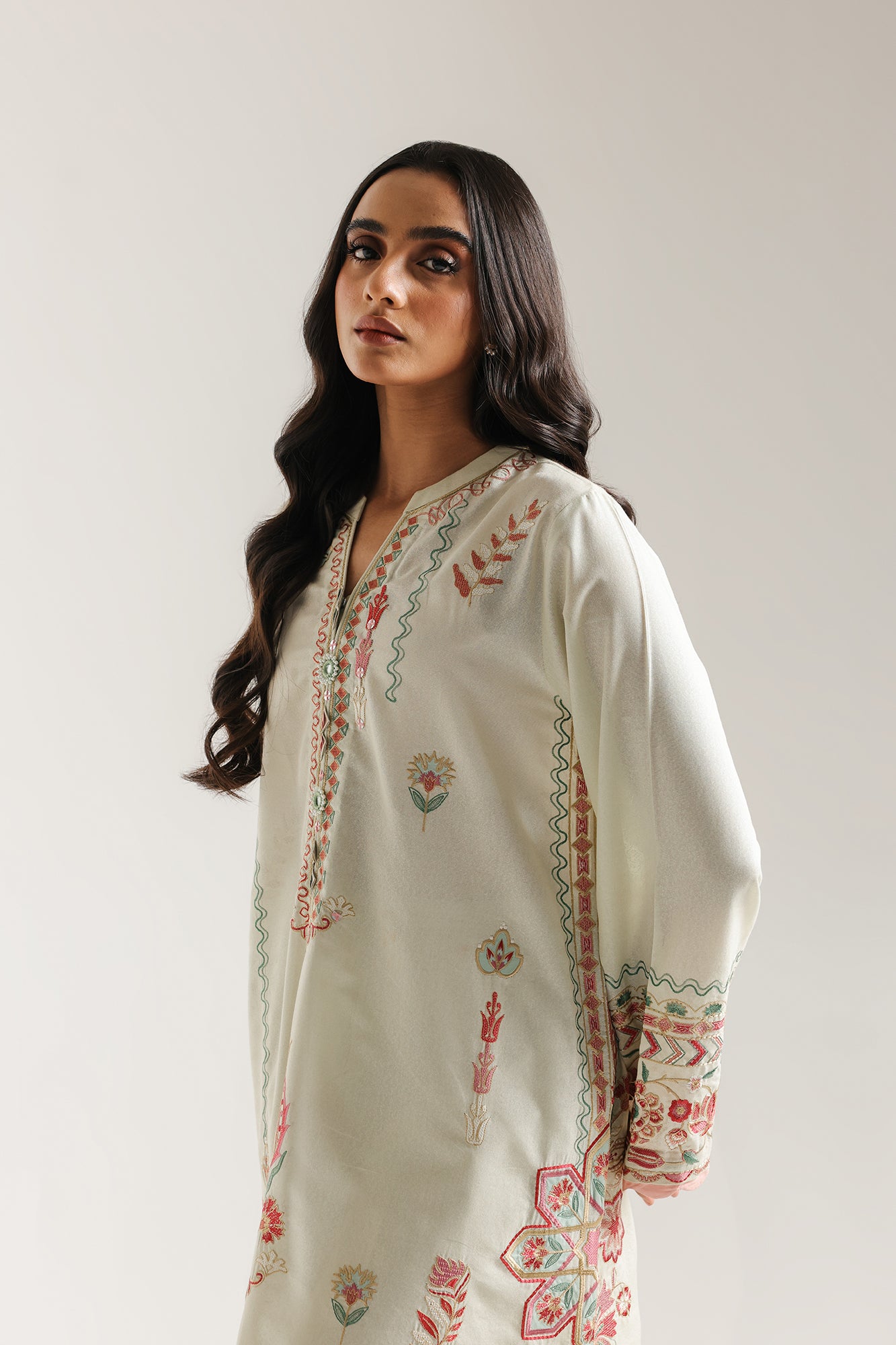 EMBROIDERED SUIT (E3689/103/721) - Image 5