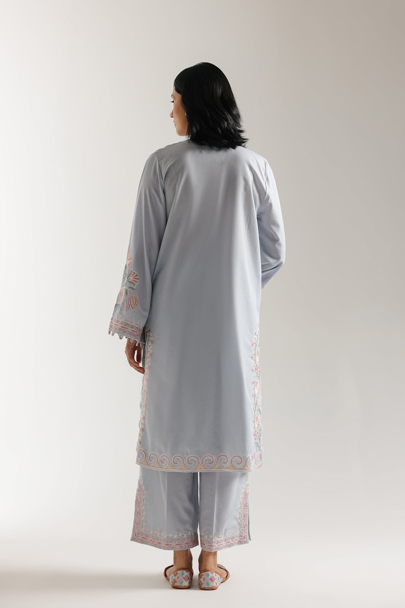 EMBROIDERED SUIT (E3690/103/635) - Image 4