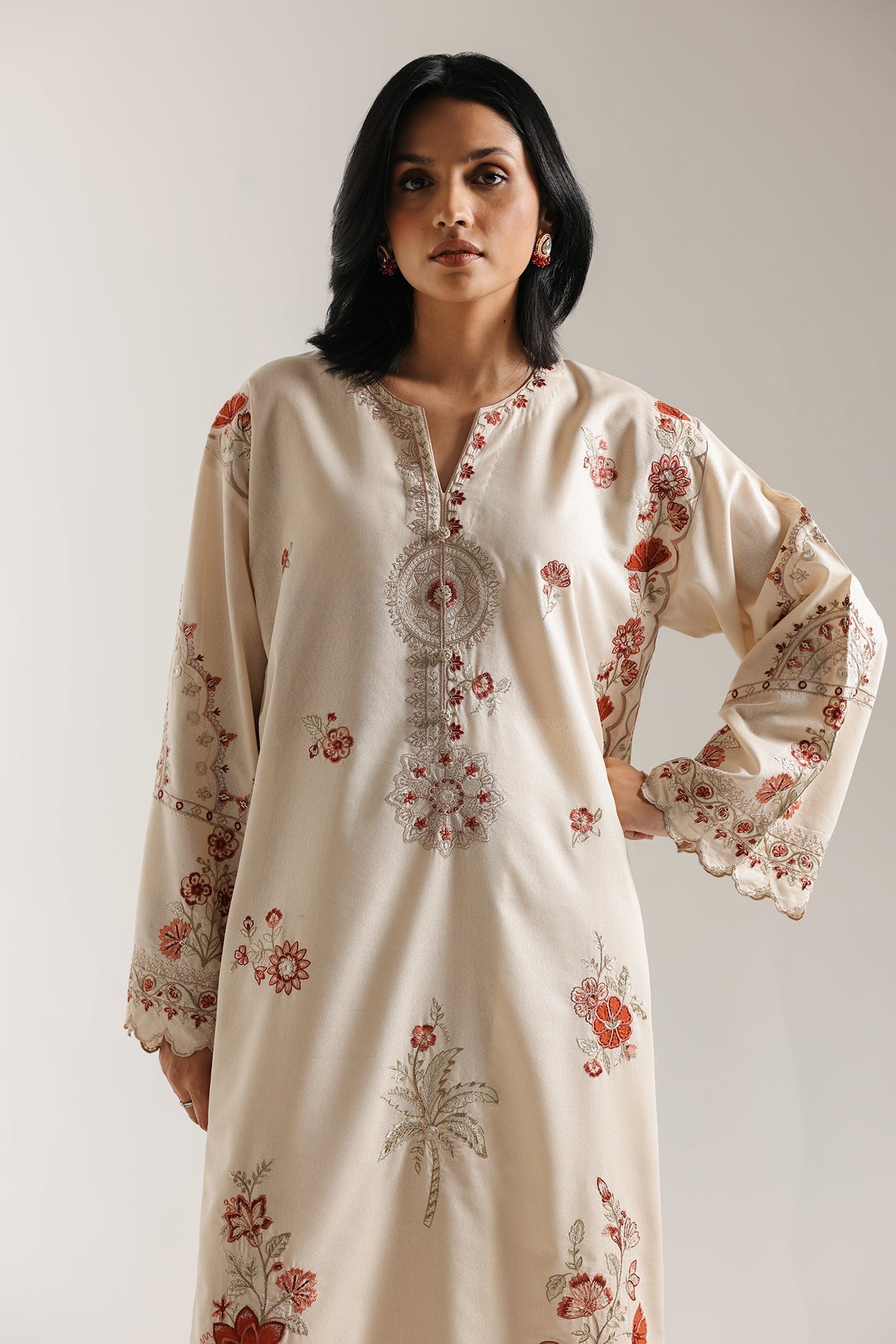 EMBROIDERED SUIT (E3693/103/004) - Image 5