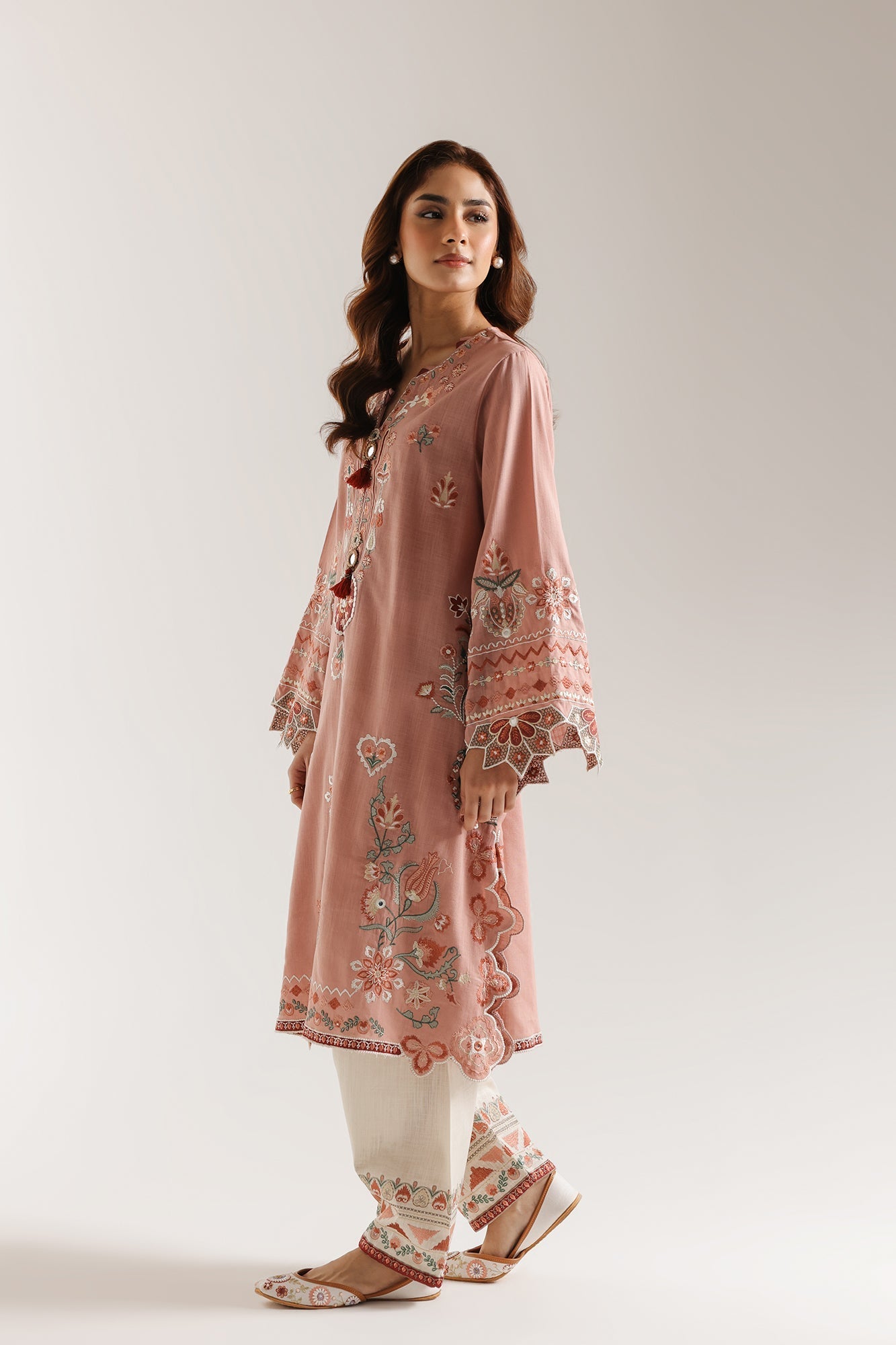 EMBROIDERED SUIT (E3745/103/327) - Image 3