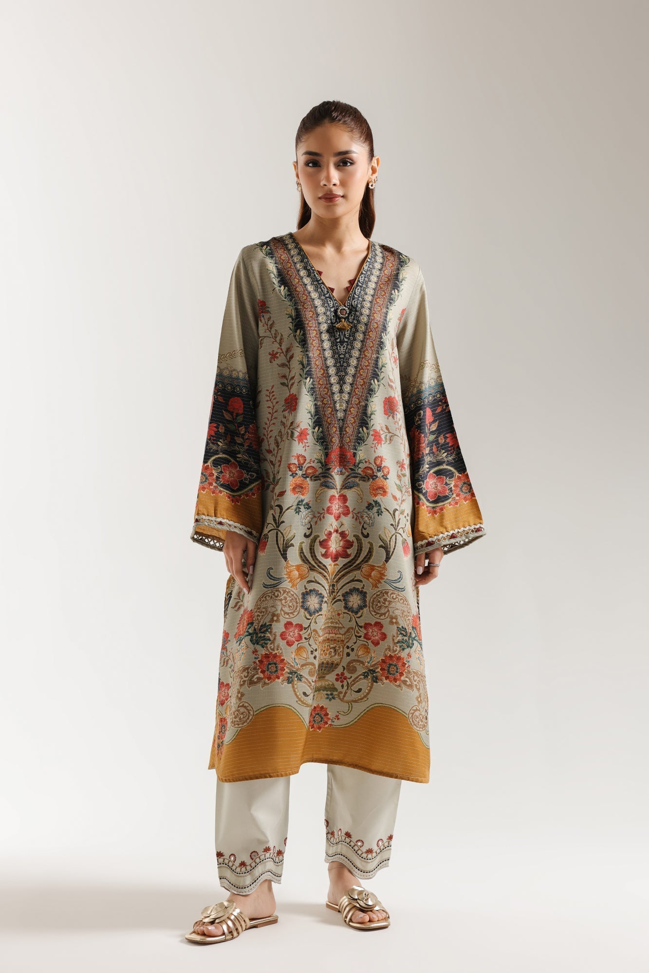 EMBROIDERED SUIT (E3760/103/403) - Image 4