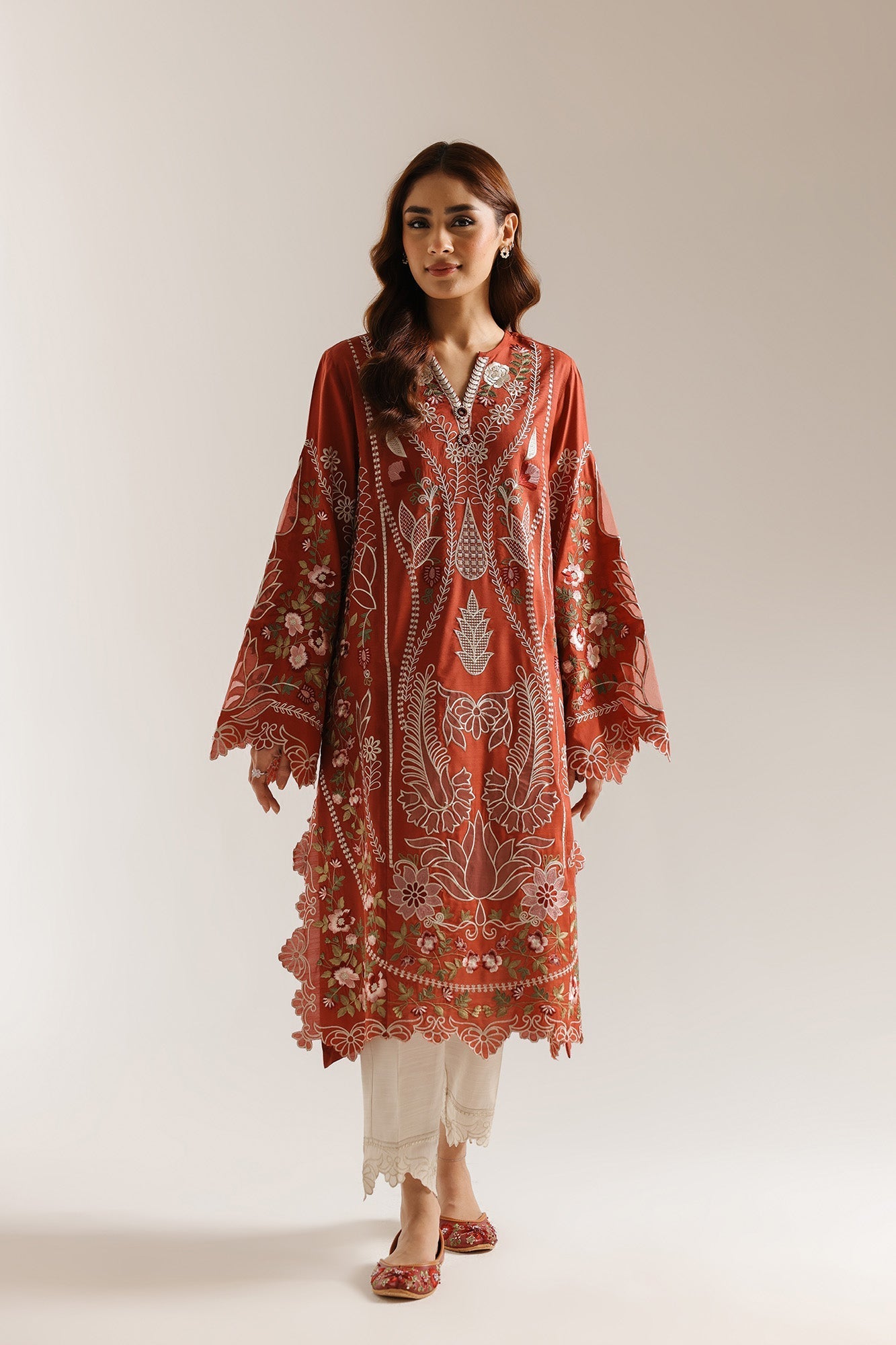 EMBROIDERED SUIT (E3776/103/205) - Image 2