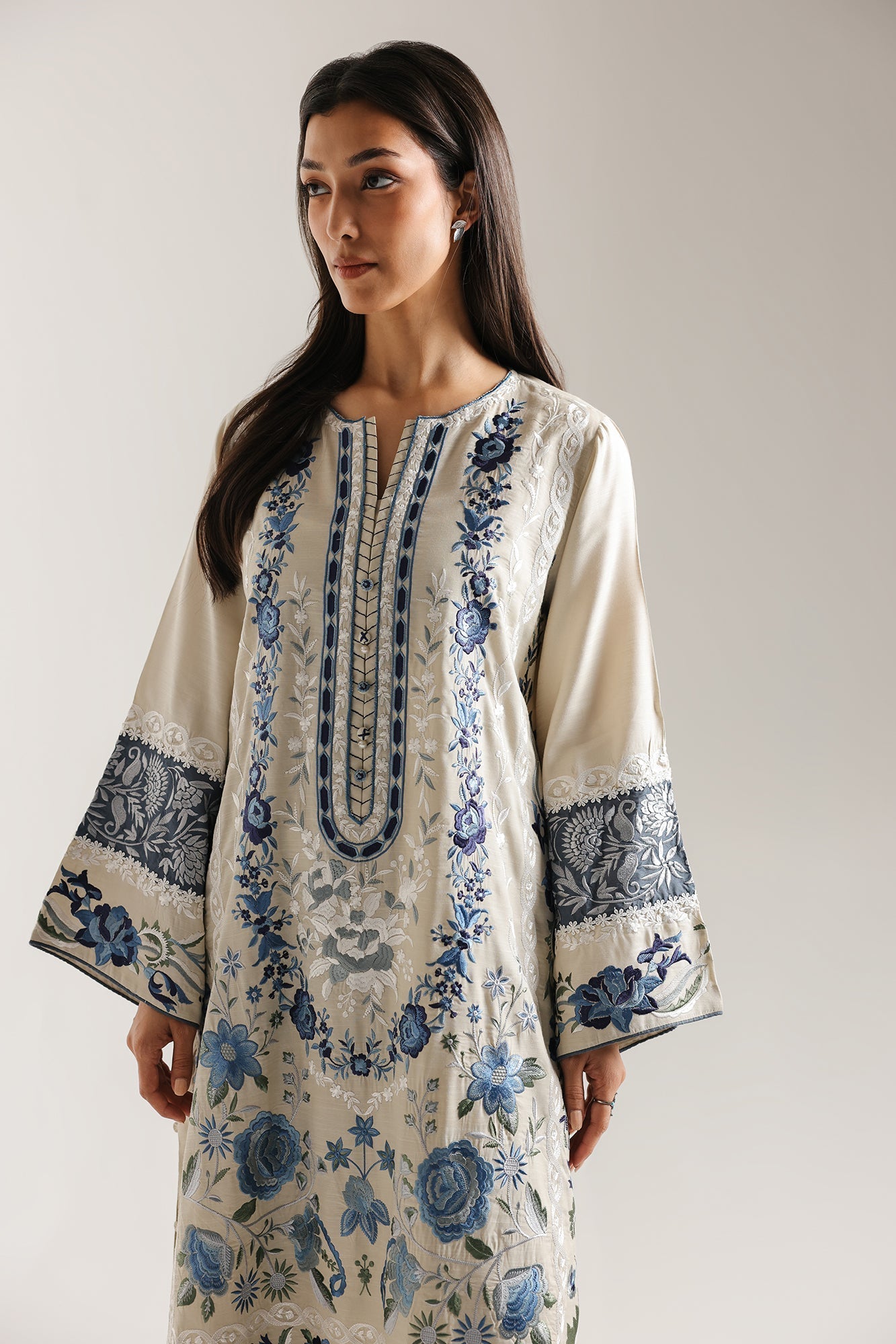 EMBROIDERED SUIT (E3778/103/722) - Image 5