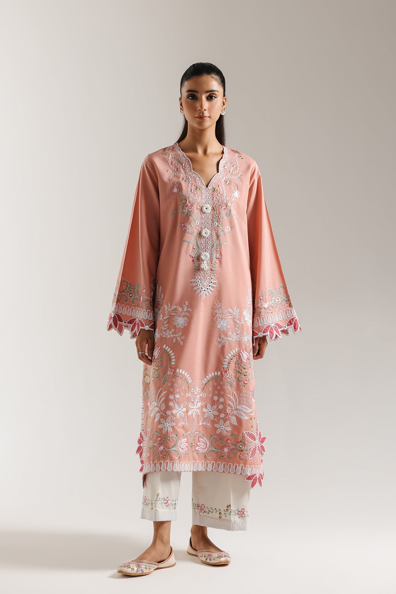EMBROIDERED SUIT (E3788/103/314) - Image 2