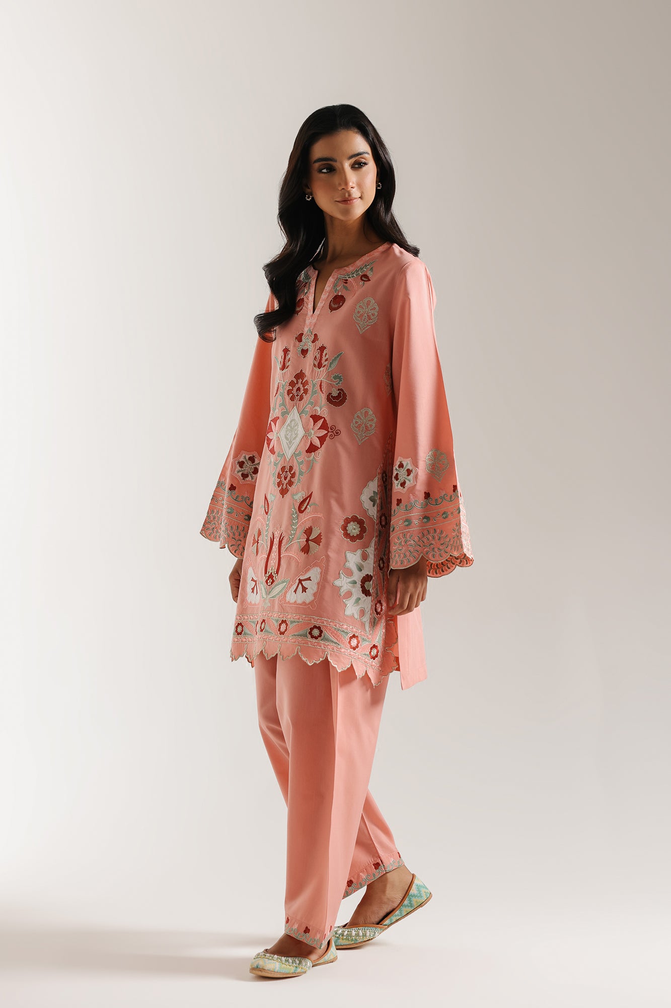 EMBROIDERED SUIT (E3796/103/313) - Image 3