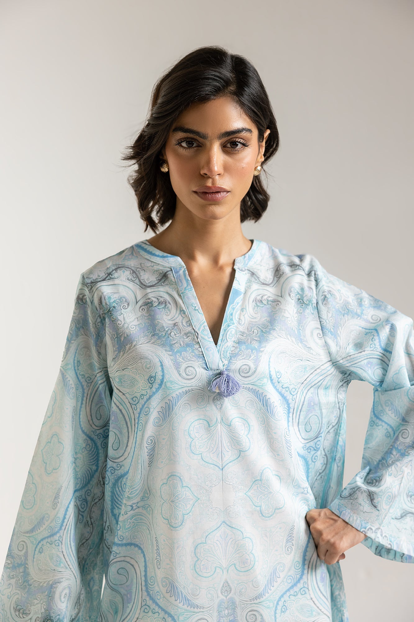 PRINTED KURTI (E5837/102/630) - Image 4