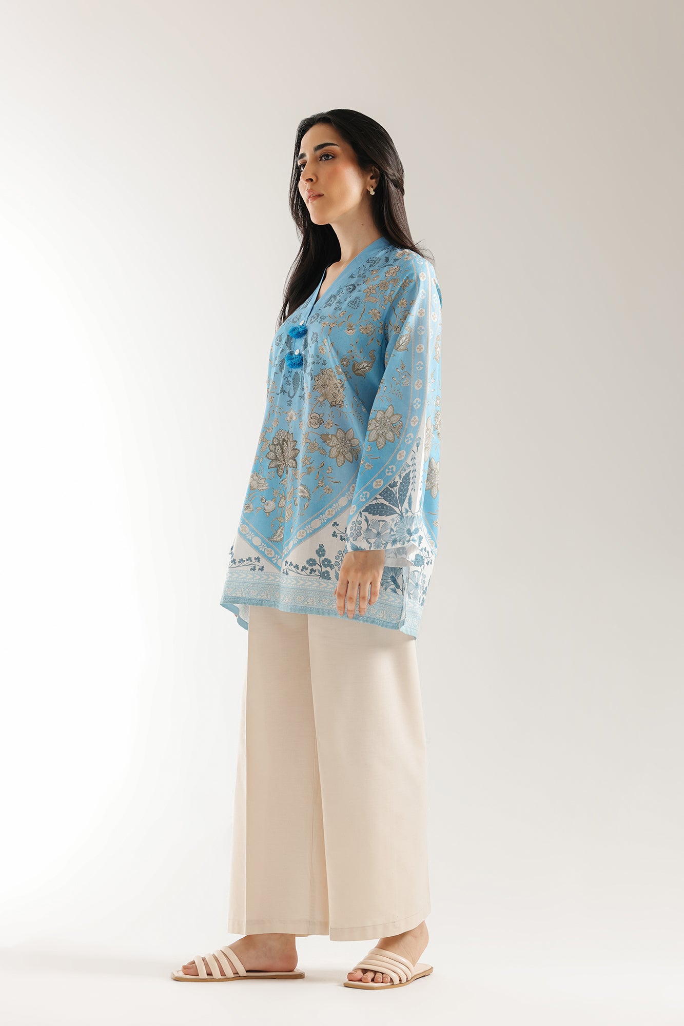 PRINTED KURTI (E5845/102/630) - Image 2