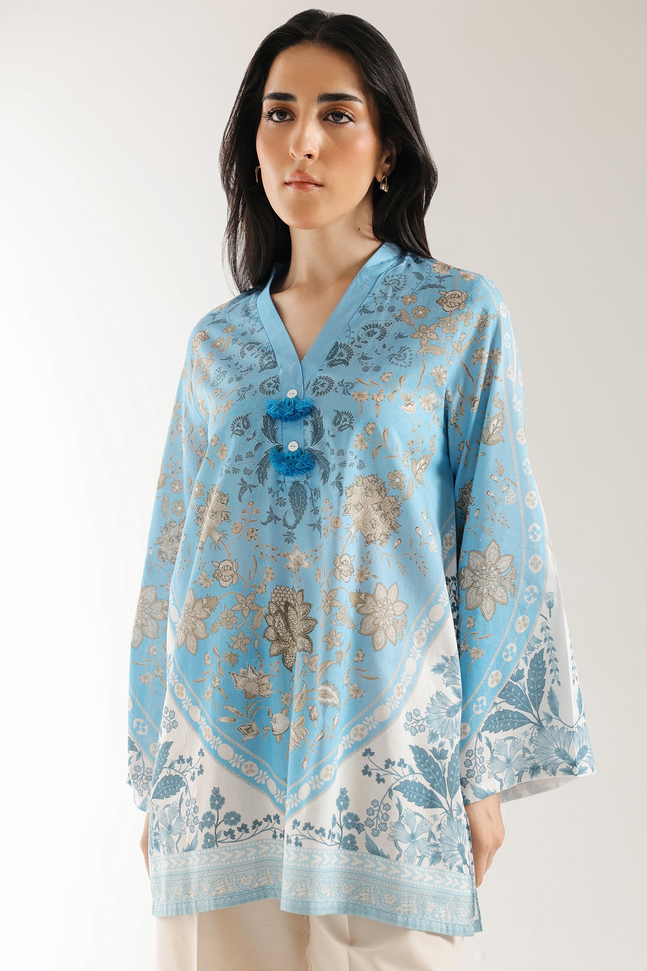 PRINTED KURTI (E5845/102/630) - Image 4