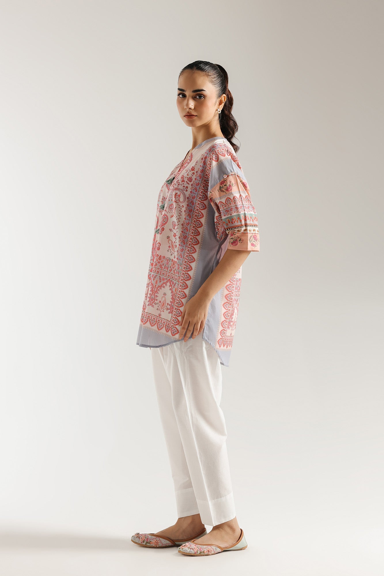 PRINTED KURTI (E5850/102/329) - Image 3