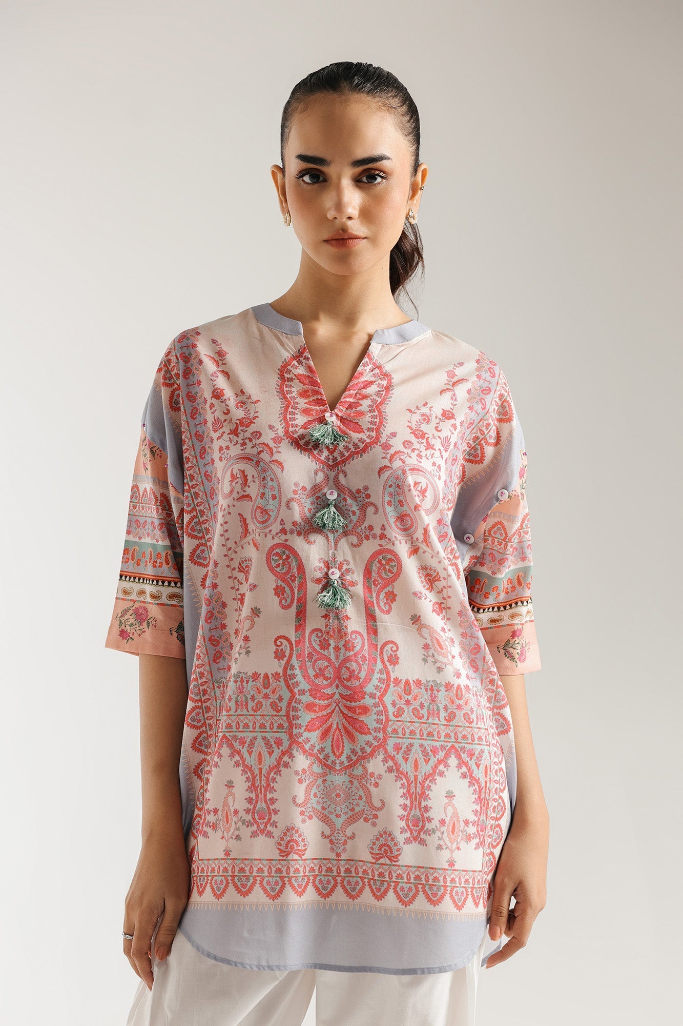 PRINTED KURTI (E5850/102/329) - Image 5