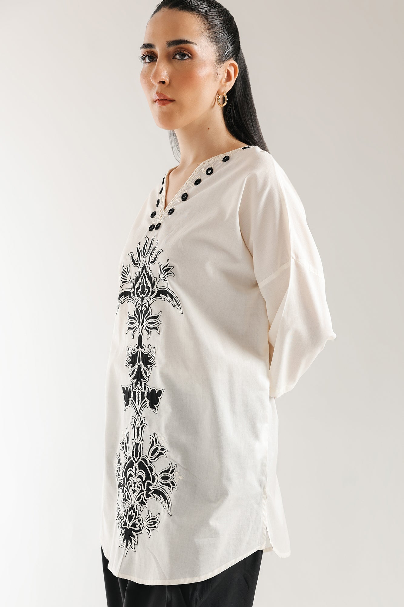 EMBROIDERED KURTI (E5856/102/002) - Image 5