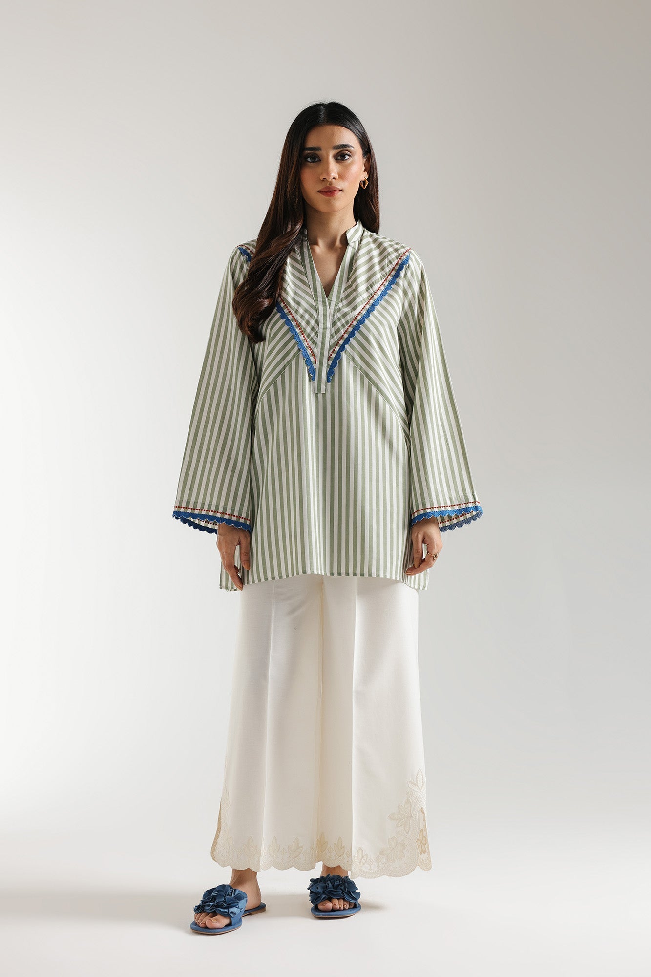 EMBROIDERED SHIRT (E5873/102/122) - Image 2