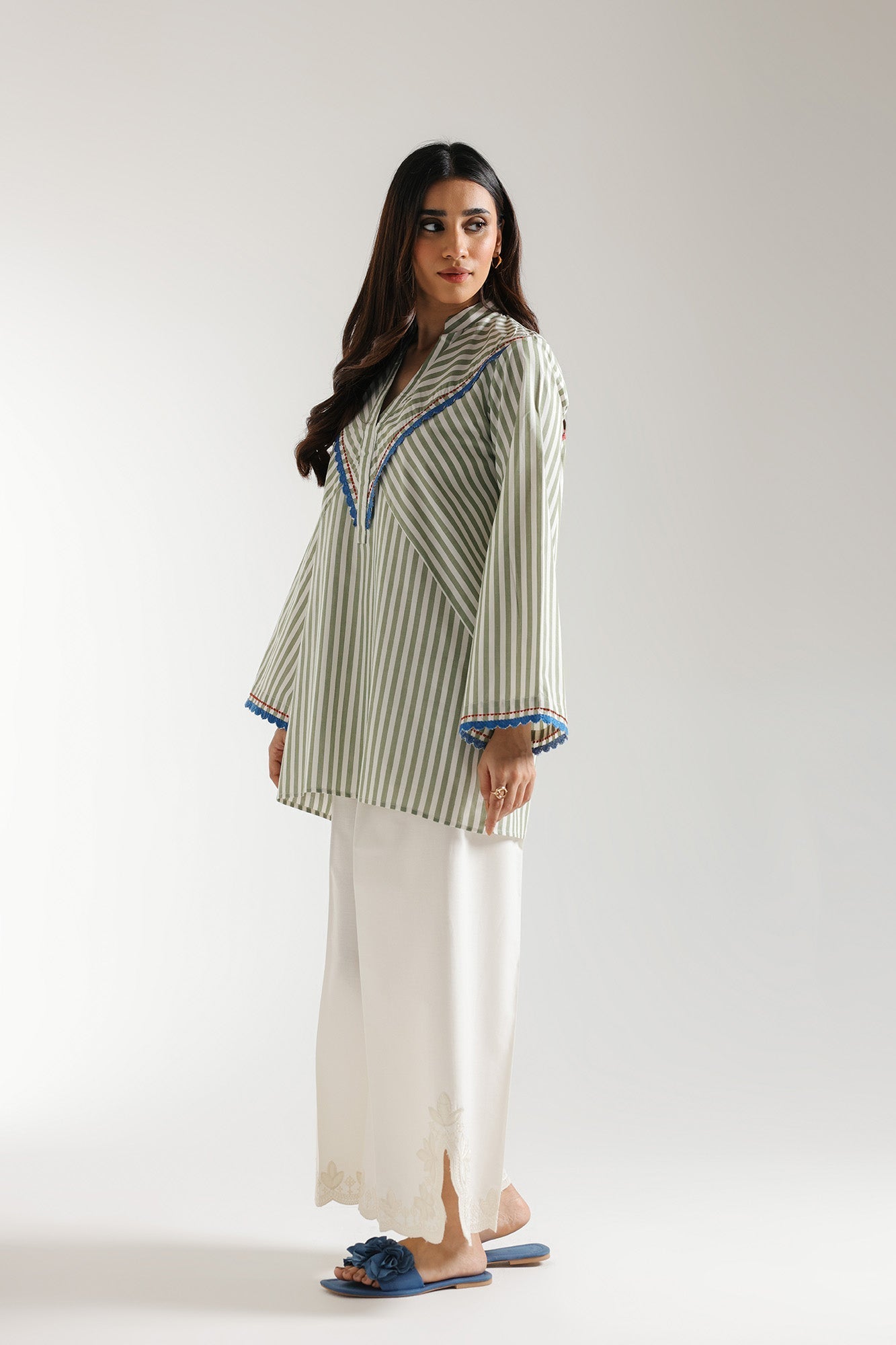 EMBROIDERED SHIRT (E5873/102/122) - Image 3
