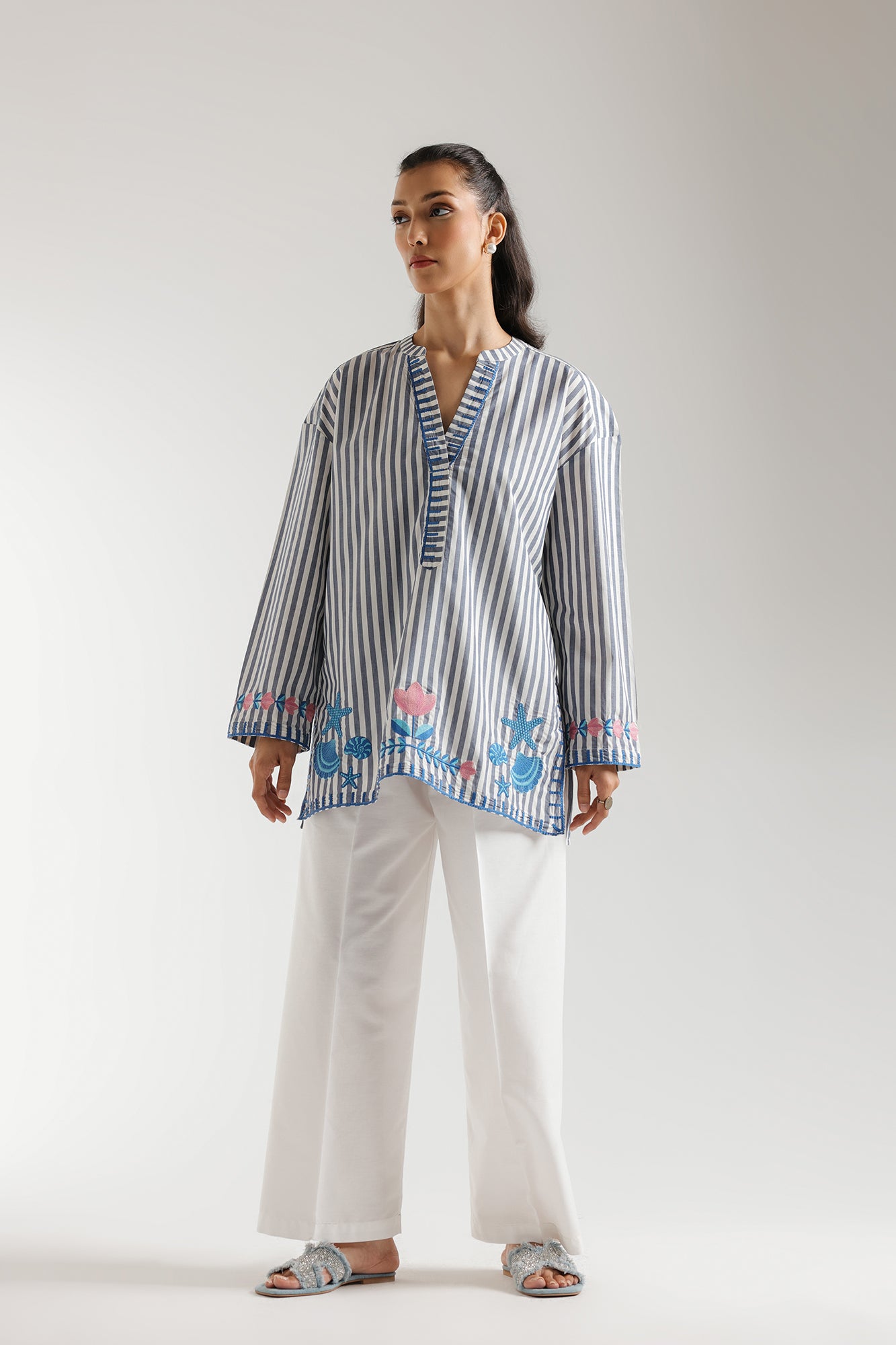 EMBROIDERED SHIRT (E5874/102/909) - Image 2