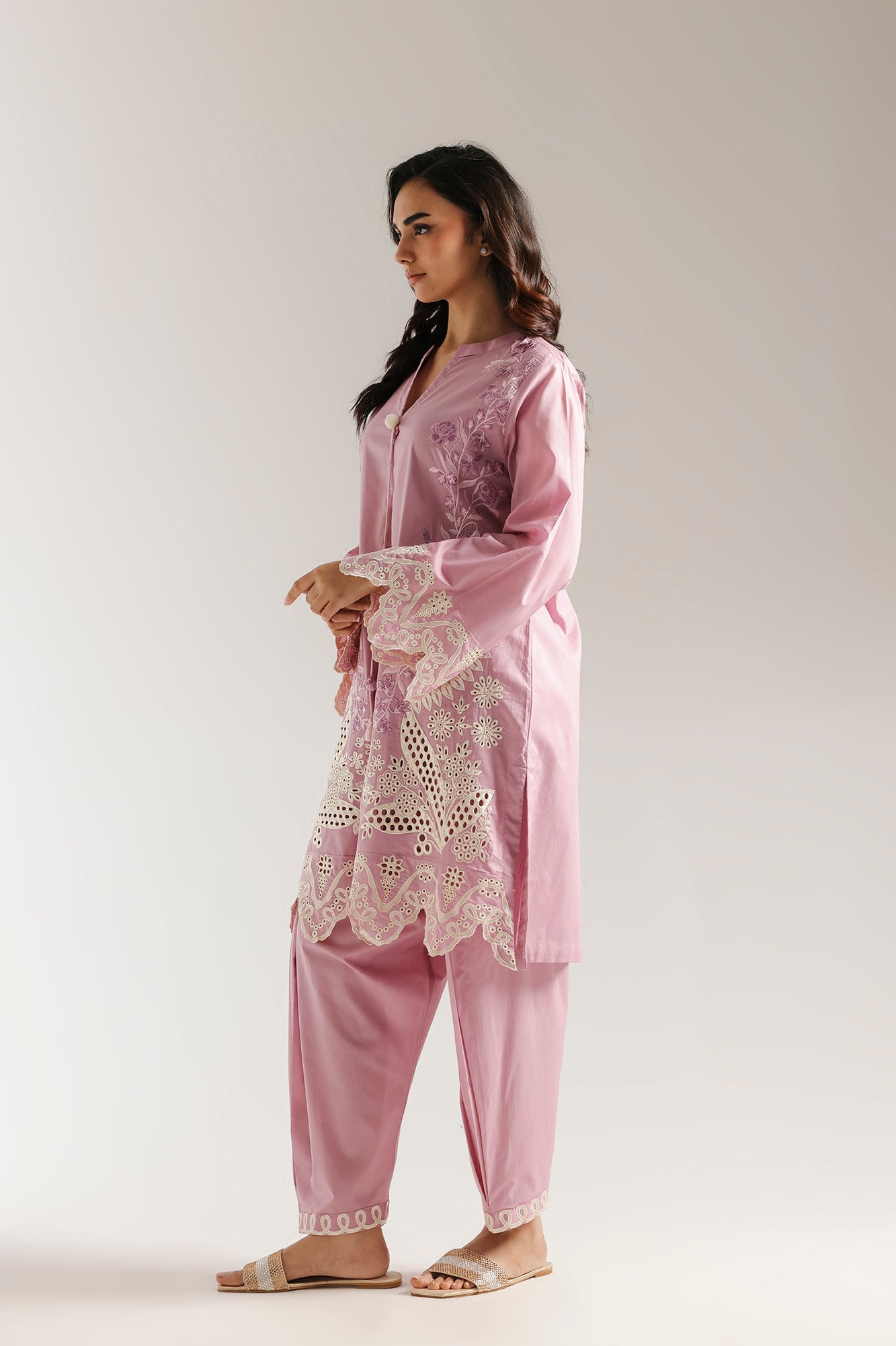 EMBROIDERED SUIT (E6138/102/528) - Image 2
