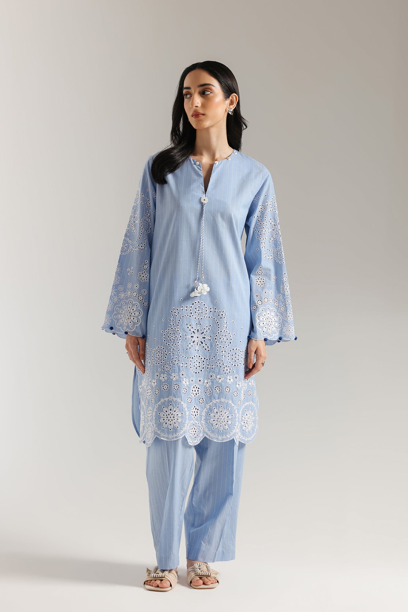 EMBROIDERED SUIT (E6143/102/635) - Image 2