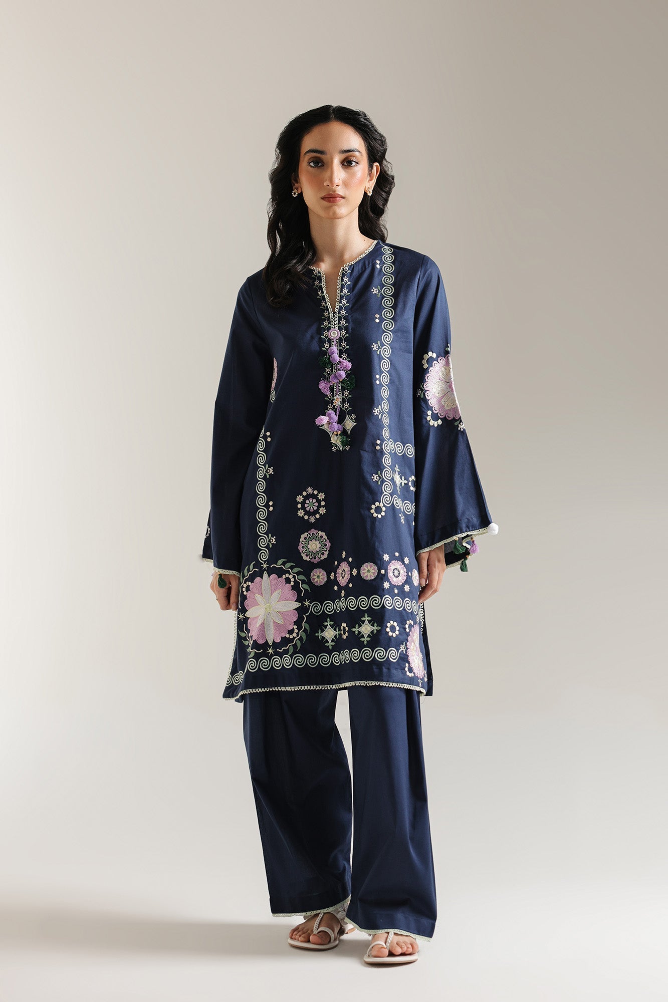 EMBROIDERED SUIT (E6152/102/603) - Image 2