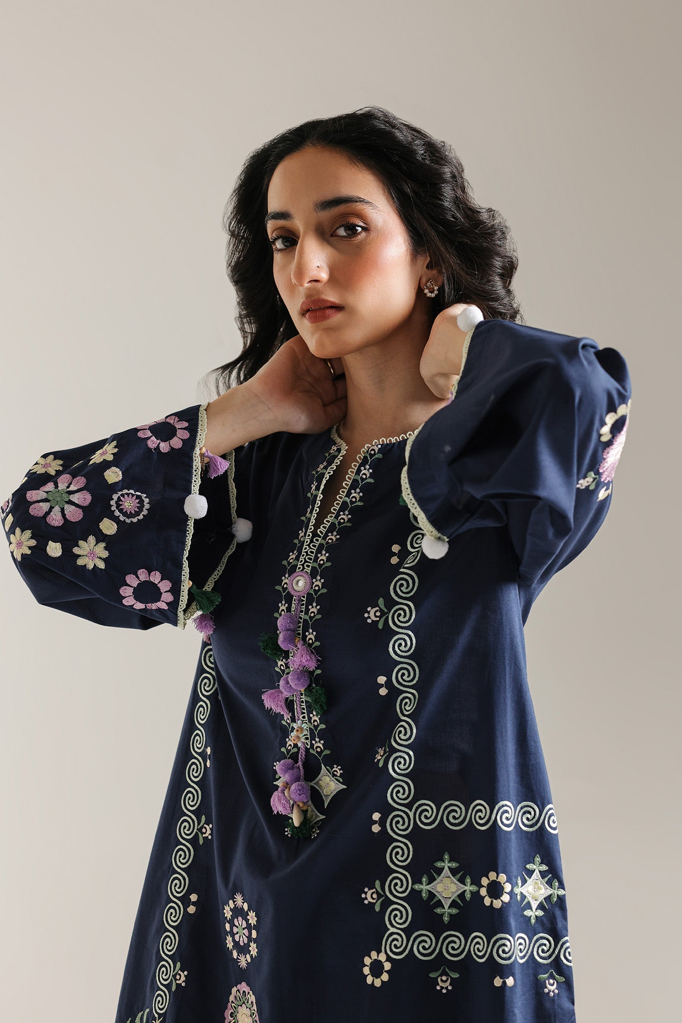 EMBROIDERED SUIT (E6152/102/603) - Image 5