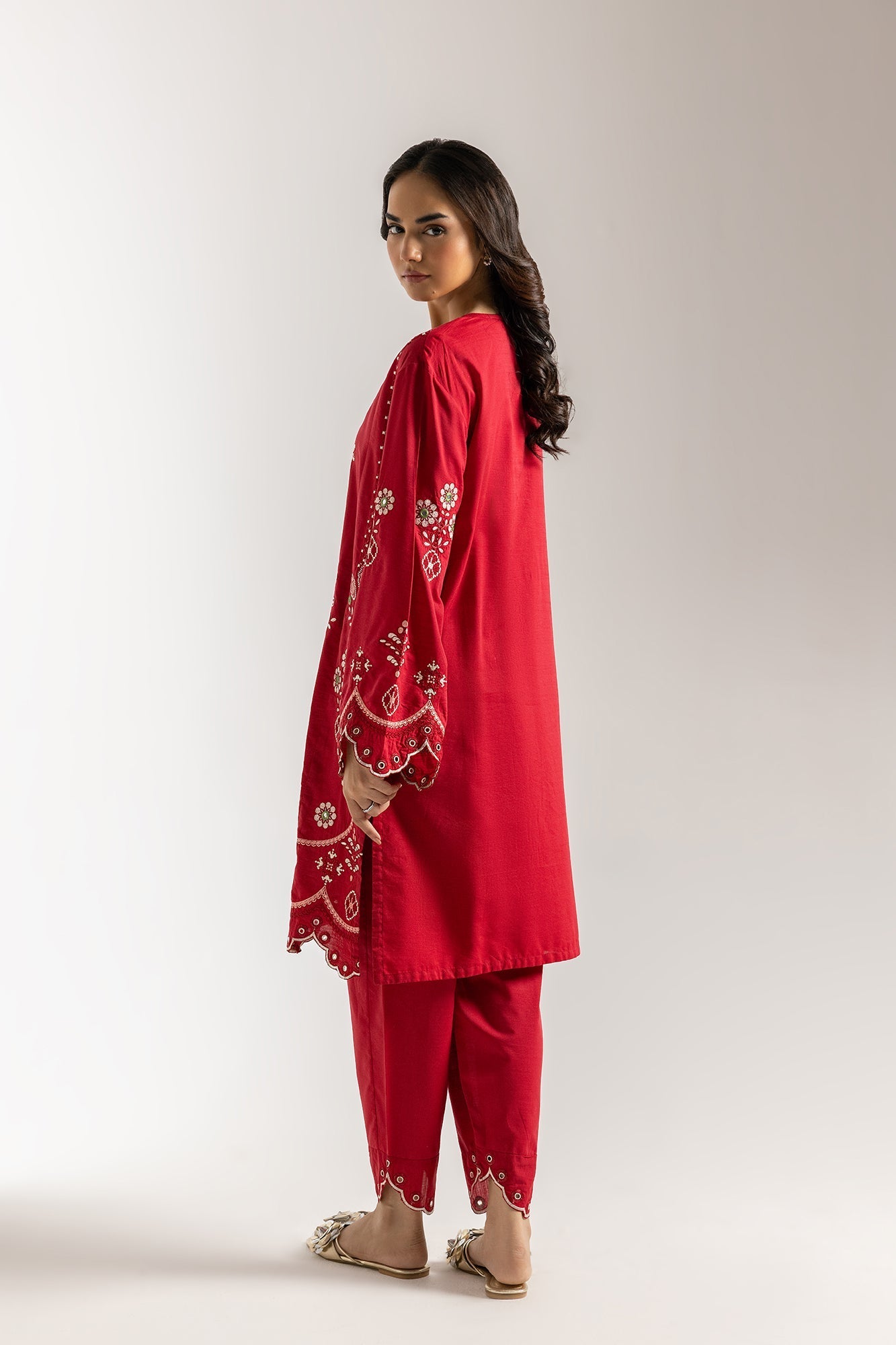 EMBROIDERED SUIT (E6180/102/306) - Image 4