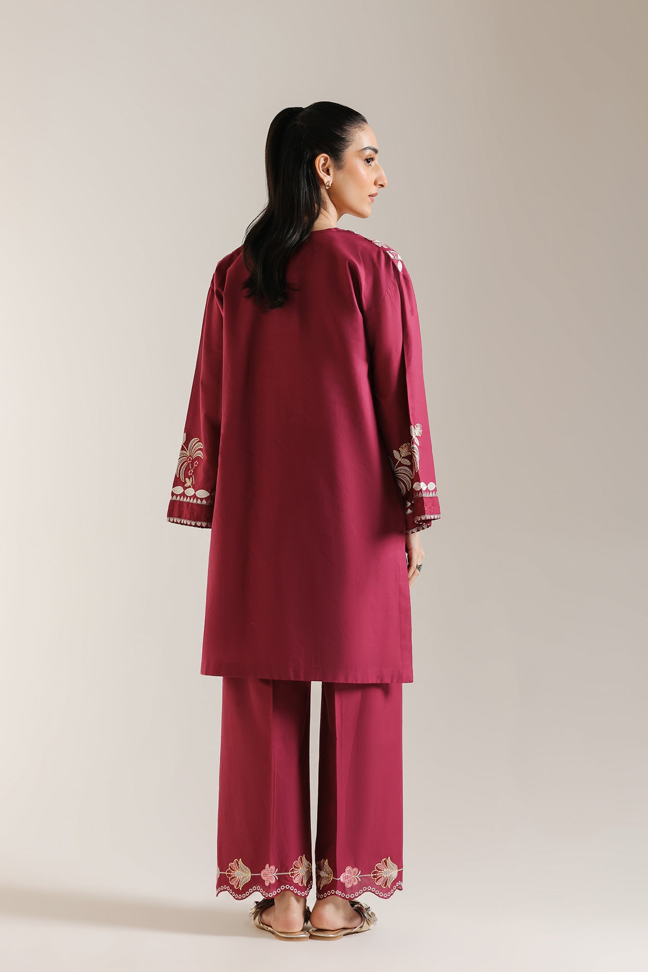 EMBROIDERED SUIT (E6189/102/521) - Image 3