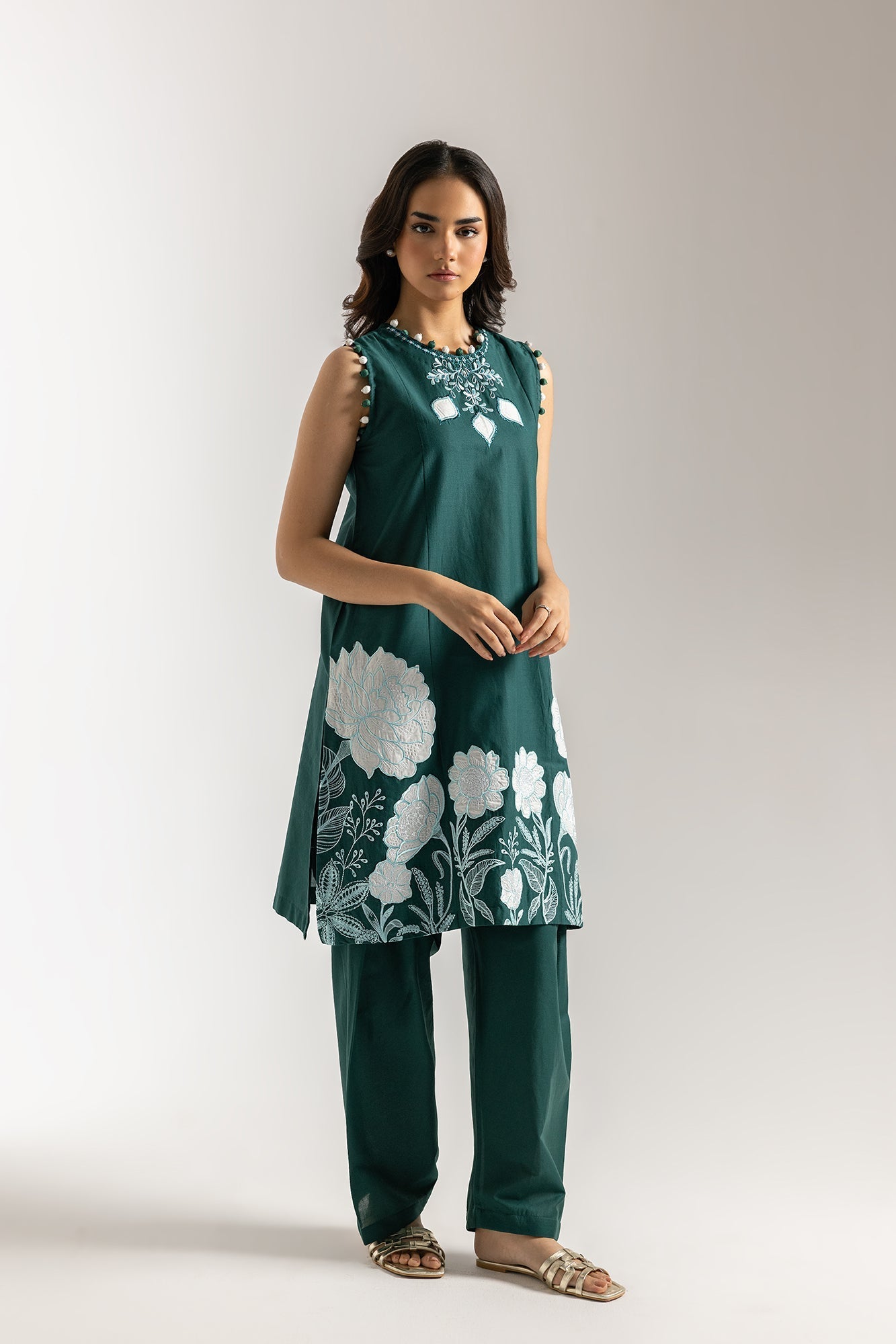 EMBROIDERED SUIT (E6190/102/711) - Image 2