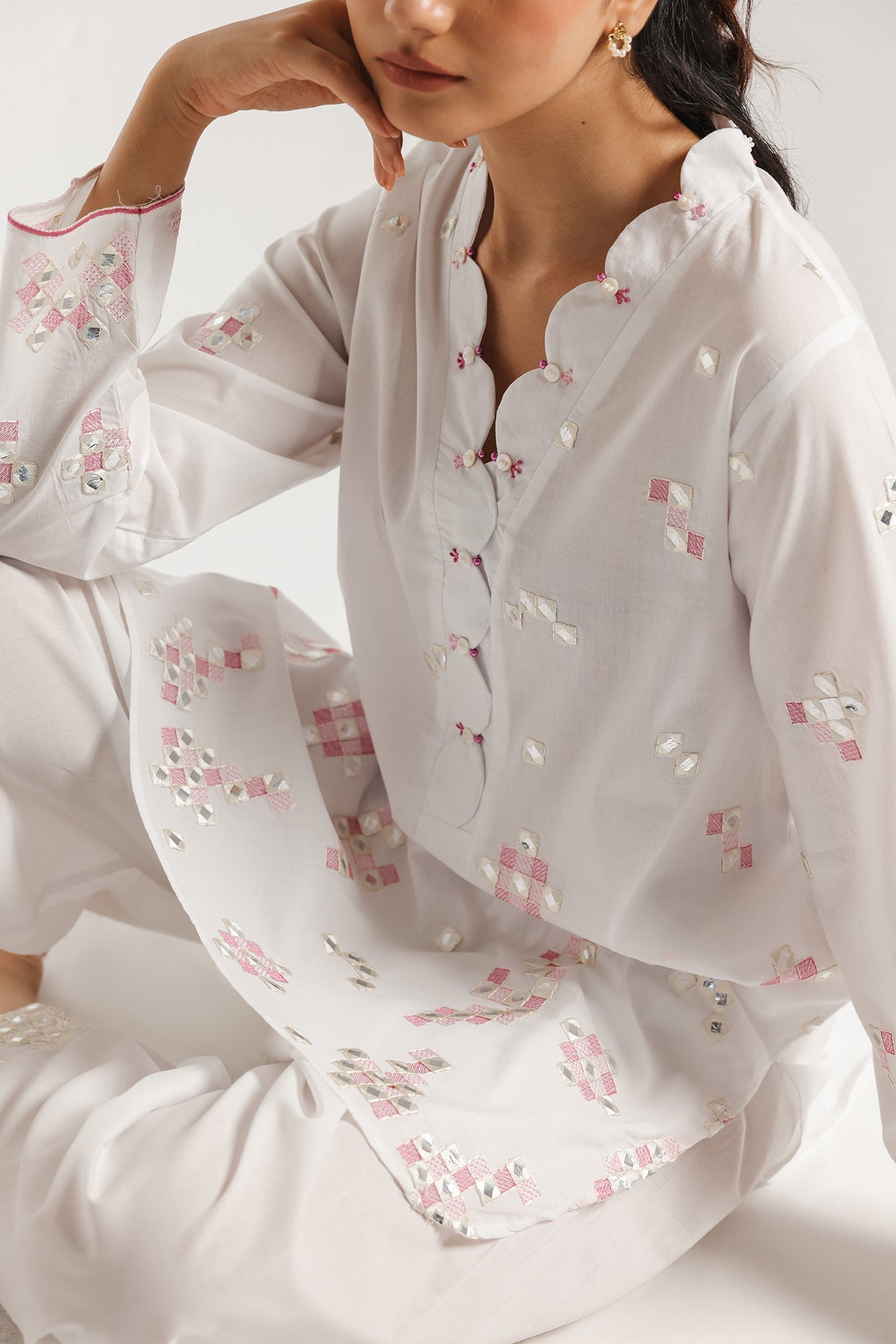 EMBROIDERED SUIT (E6192/102/005) - Image 5