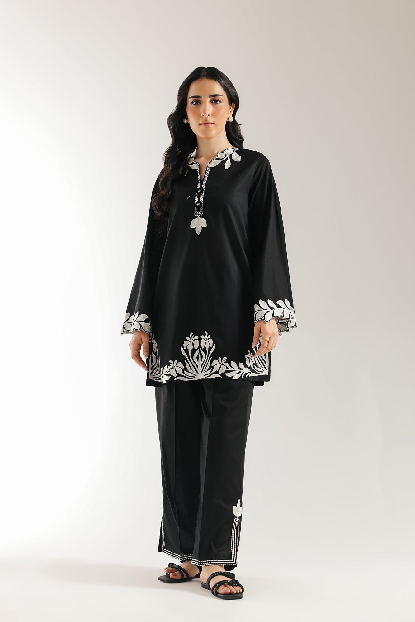 EMBROIDERED SUIT (E6233/102/902) - Image 2