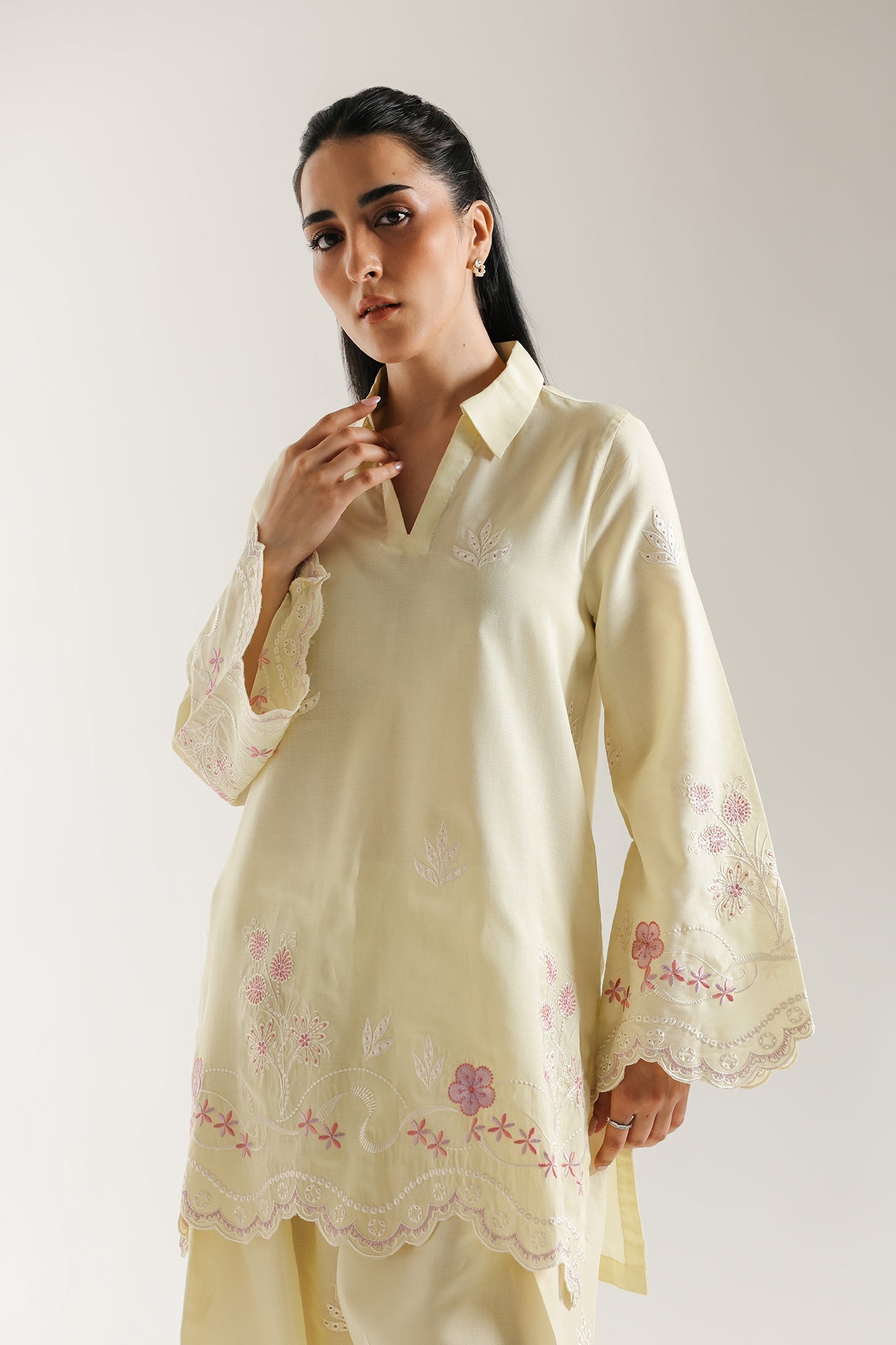 EMBROIDERED SUIT (E6640/102/129) - Image 5