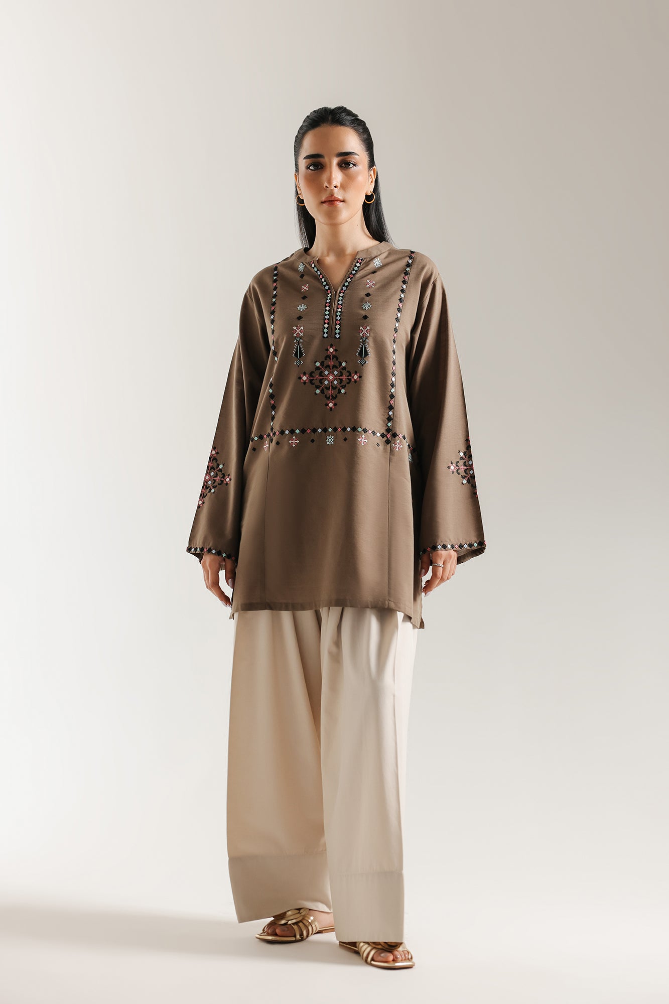 EMBROIDERED KURTI (E6656/102/119) - Image 2