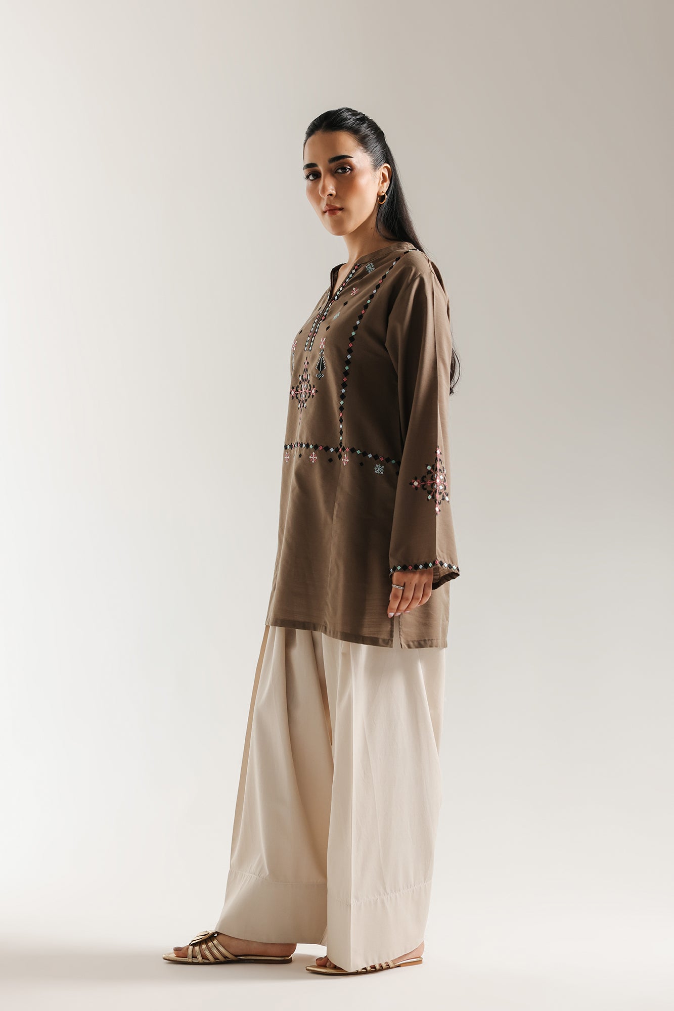 EMBROIDERED KURTI (E6656/102/119) - Image 3