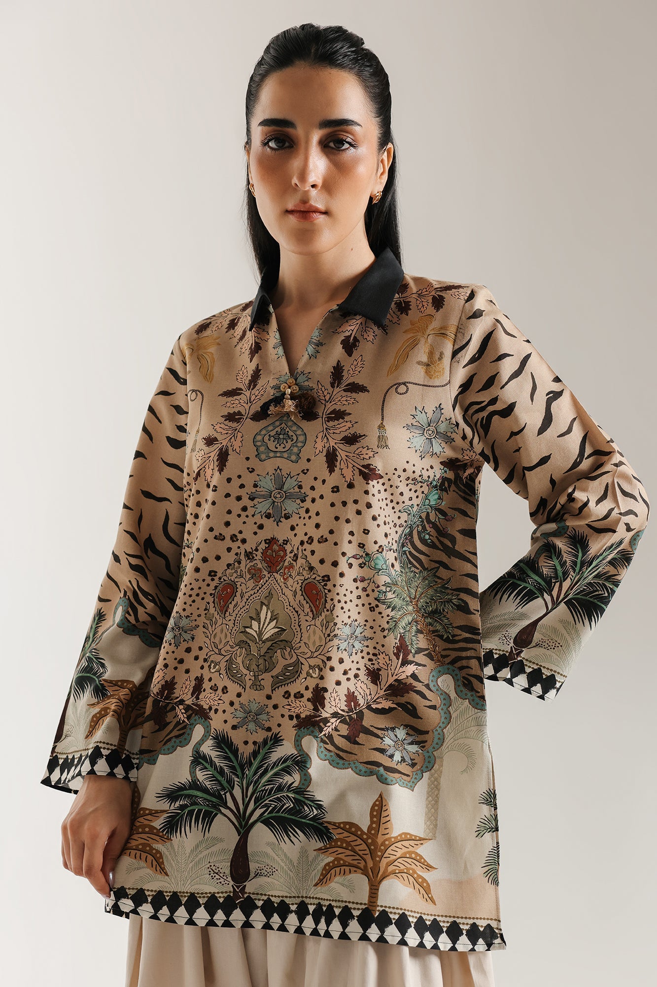 PRINTED KURTI (E6664/102/006) - Image 4