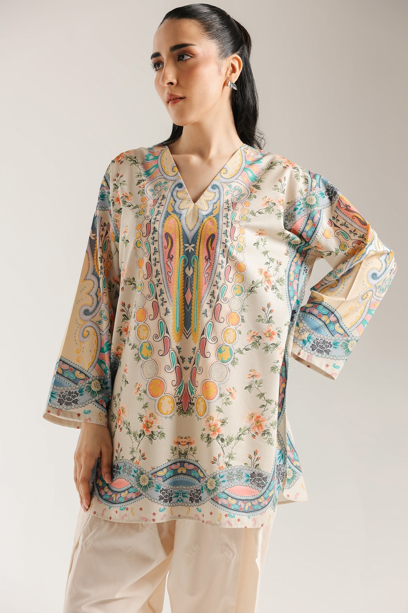 PRINTED KURTI (E6668/102/003) - Image 5