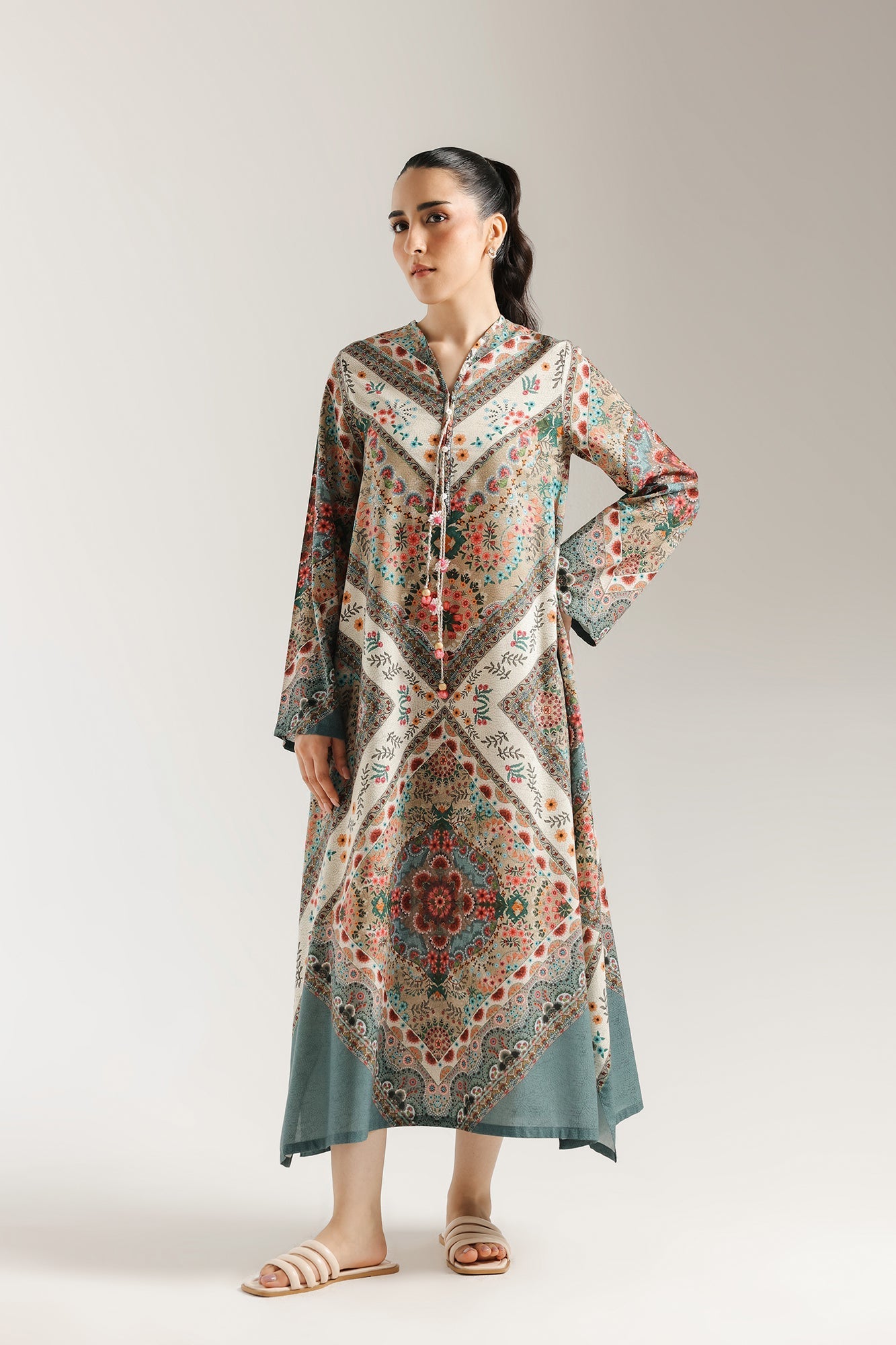 PRINTED DRESS (E6719/102/006) - Image 2
