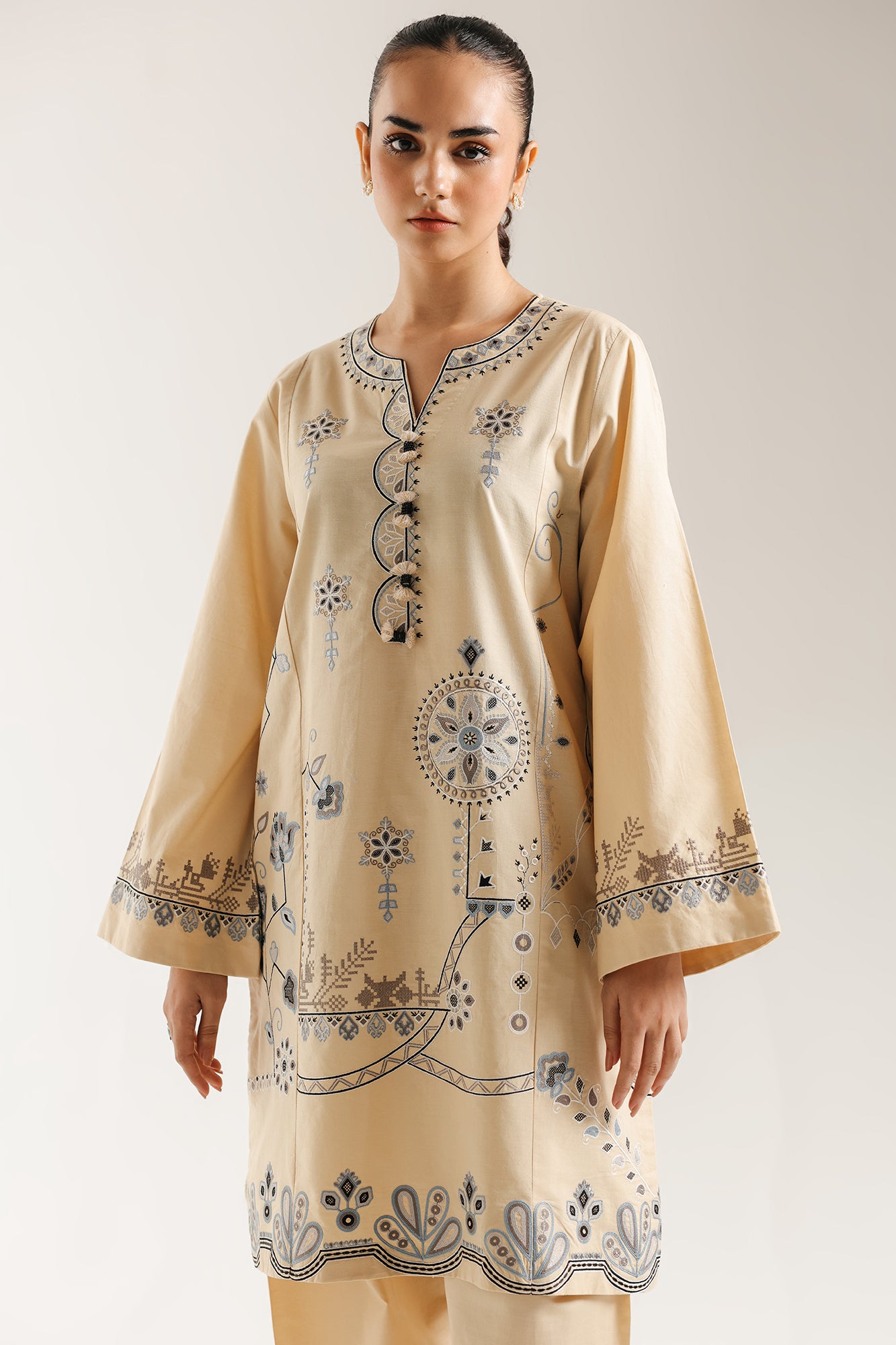 EMBROIDERED SUIT (E7012/102/112) - Image 4