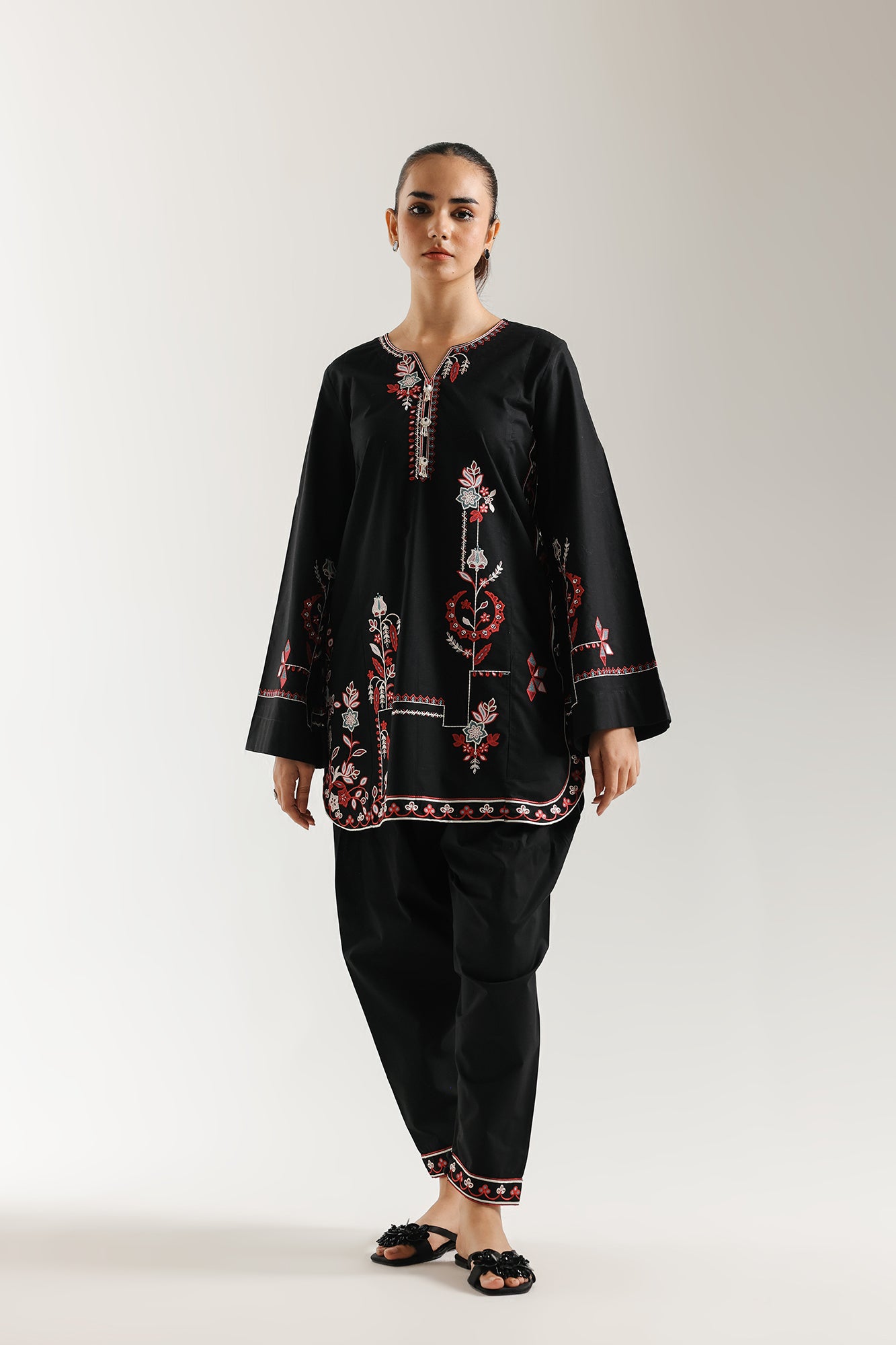 EMBROIDERED SUIT (E7013/102/902) - Image 2