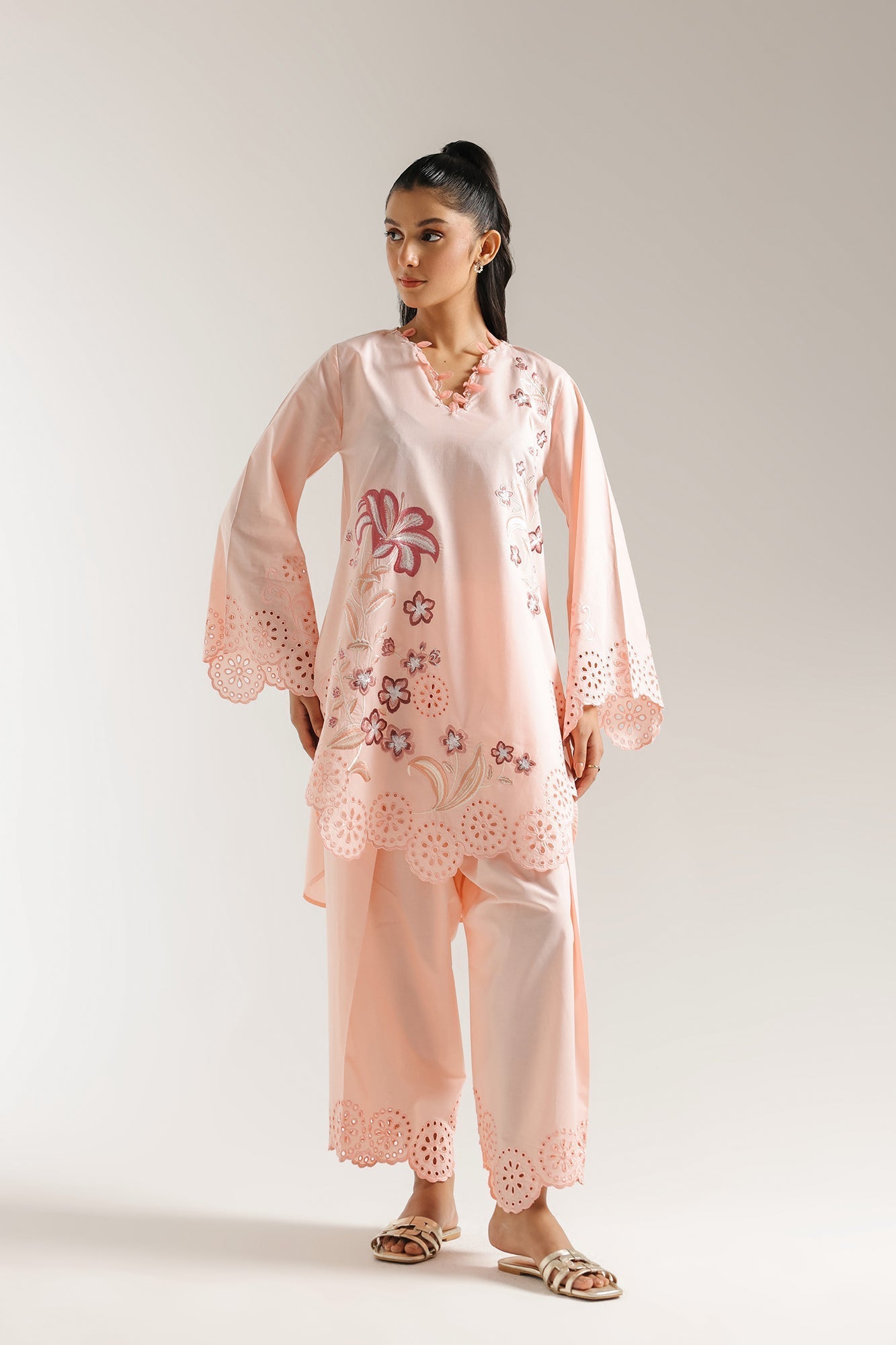 EMBROIDERED SUIT (E7153/102/316) - Image 2