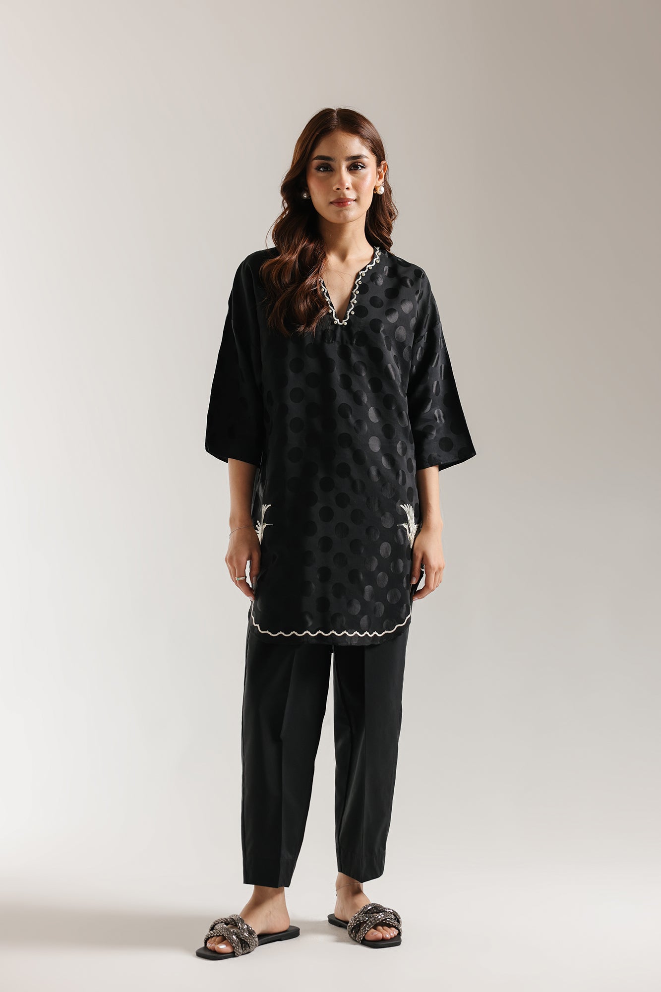 EMBROIDERED SUIT (E7215/102/902) - Image 2