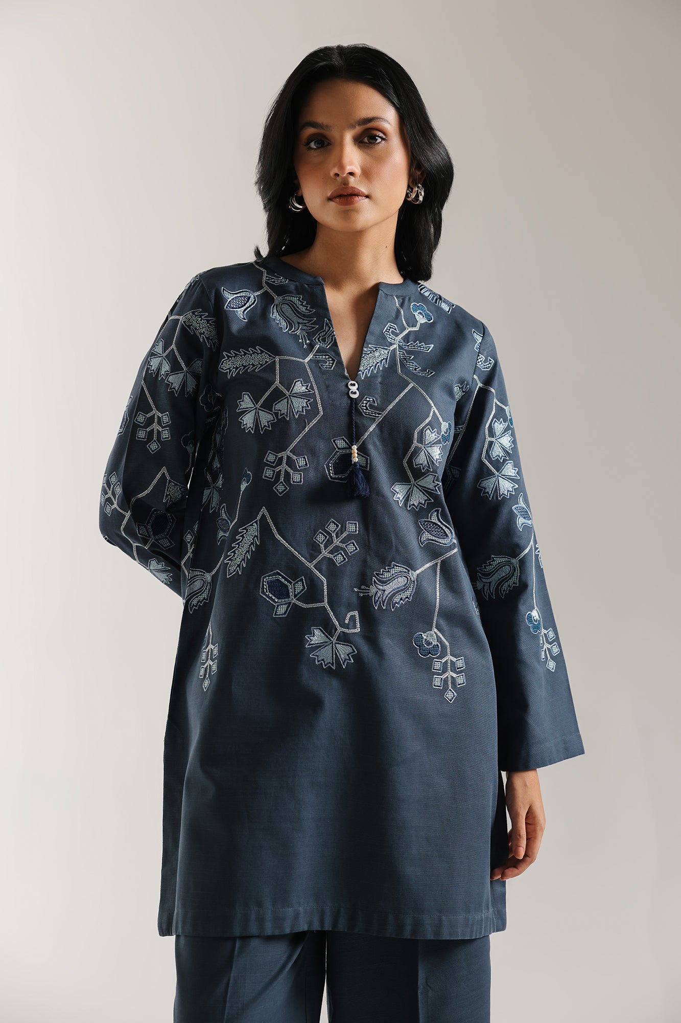 EMBROIDERED SUIT (E7240/102/602) - Image 5