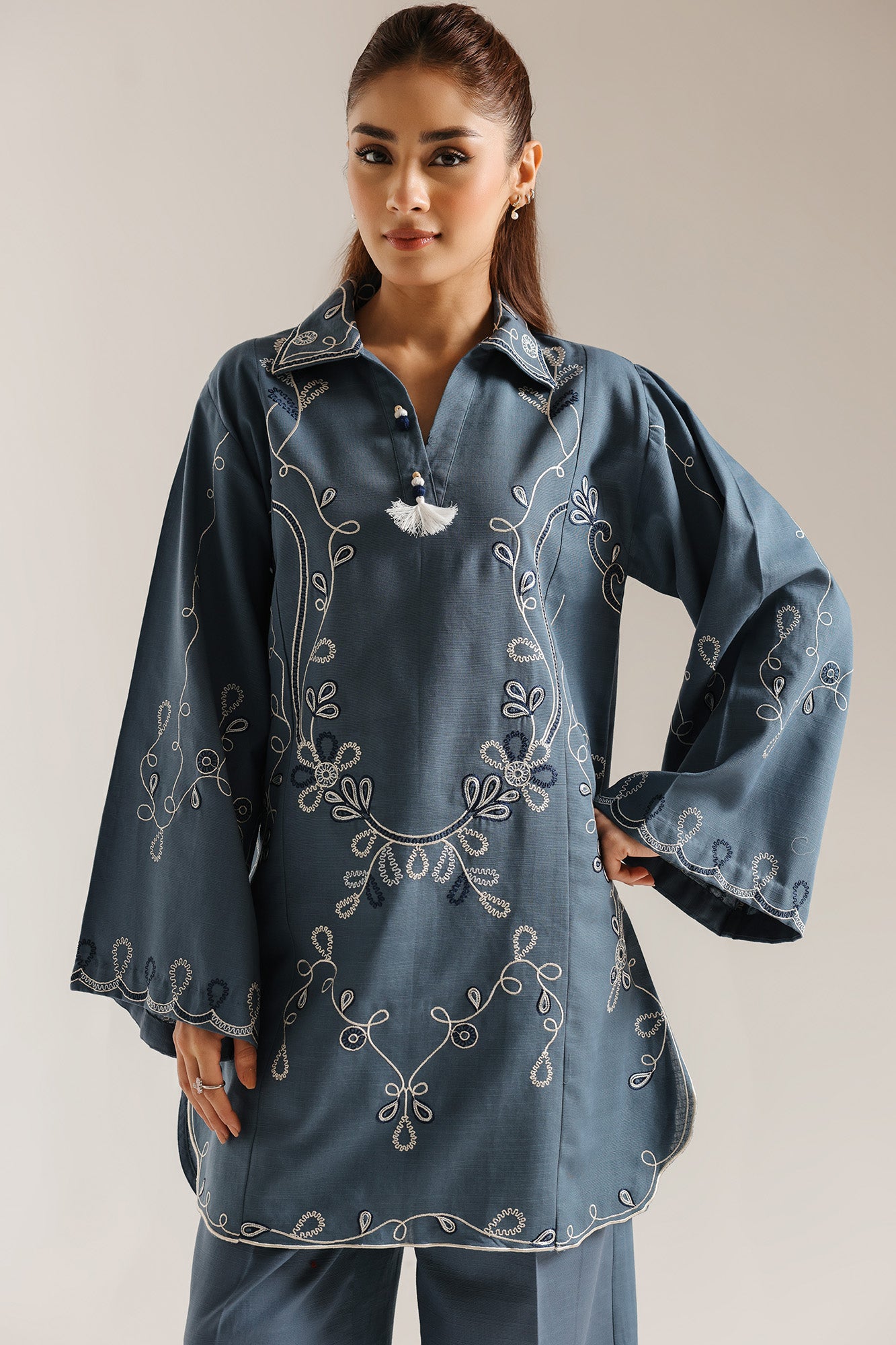 EMBROIDERED SUIT (E7242/102/606) - Image 5