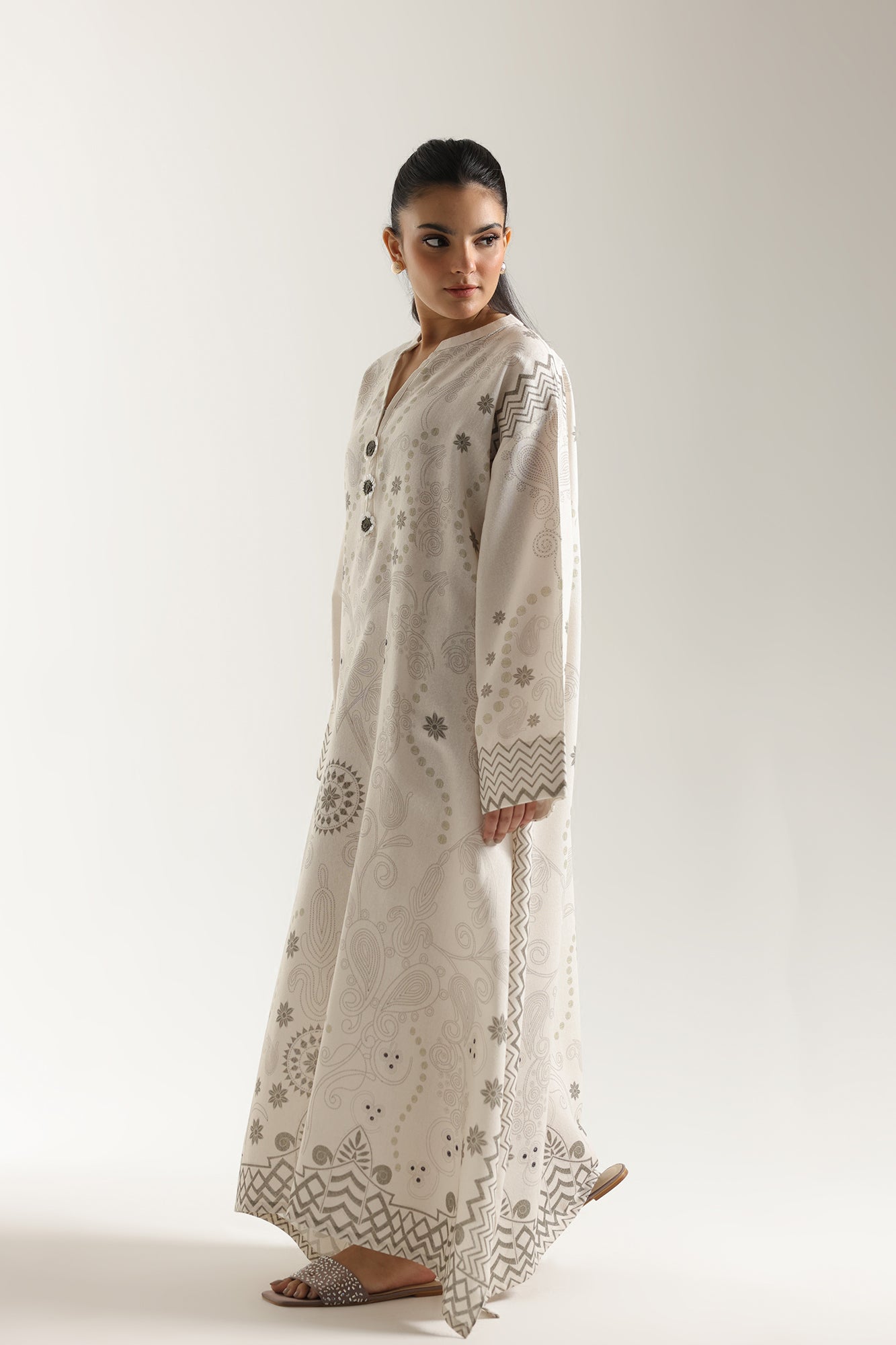 PRINTED DRESS (E7245/102/005) - Image 2